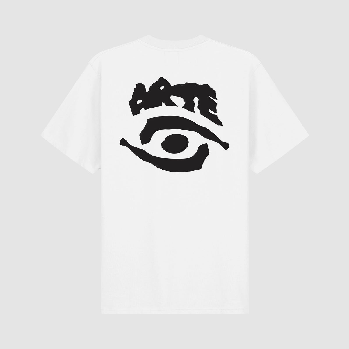 T-shirt imprimé œil - blanc