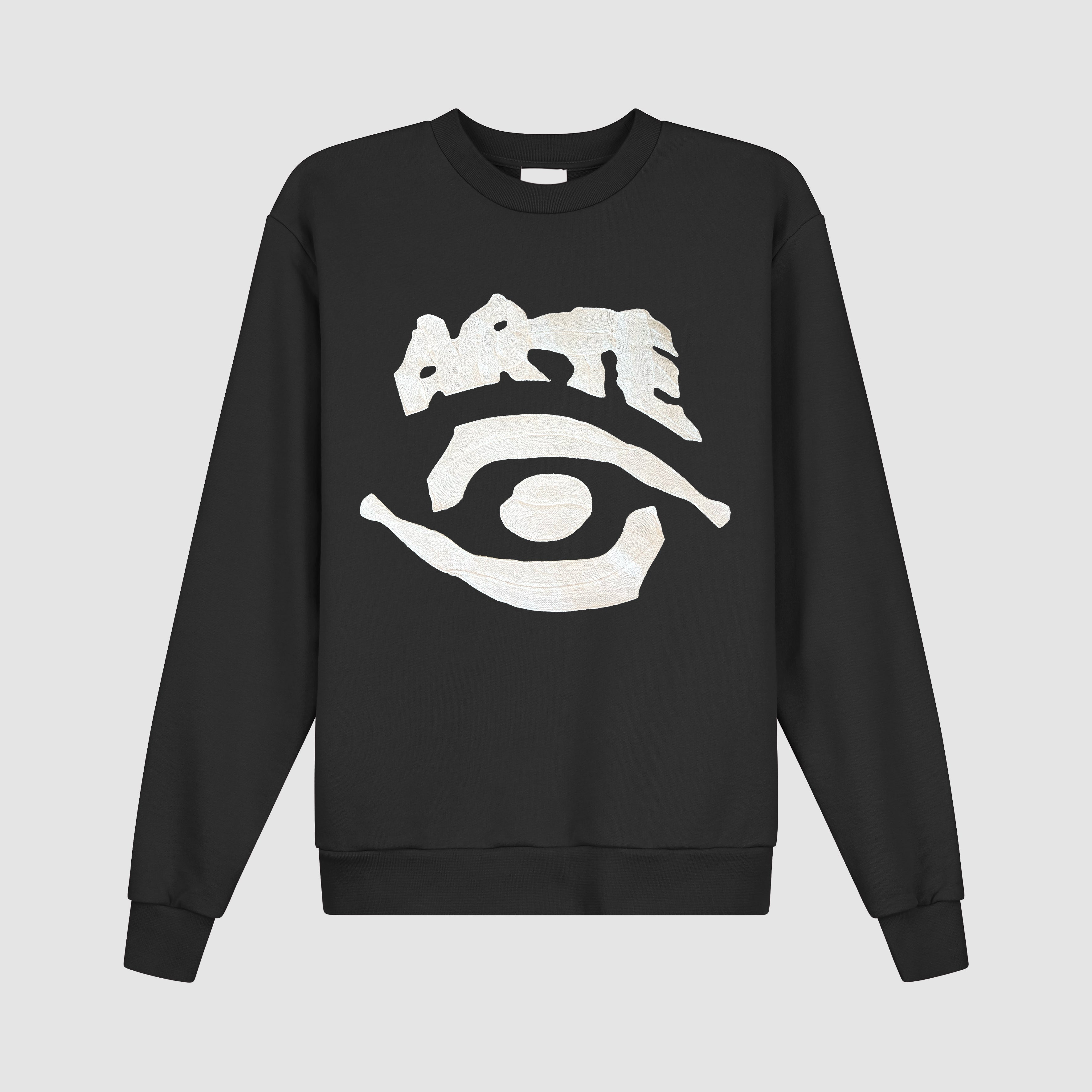 Eye Front Crewneck - Noir