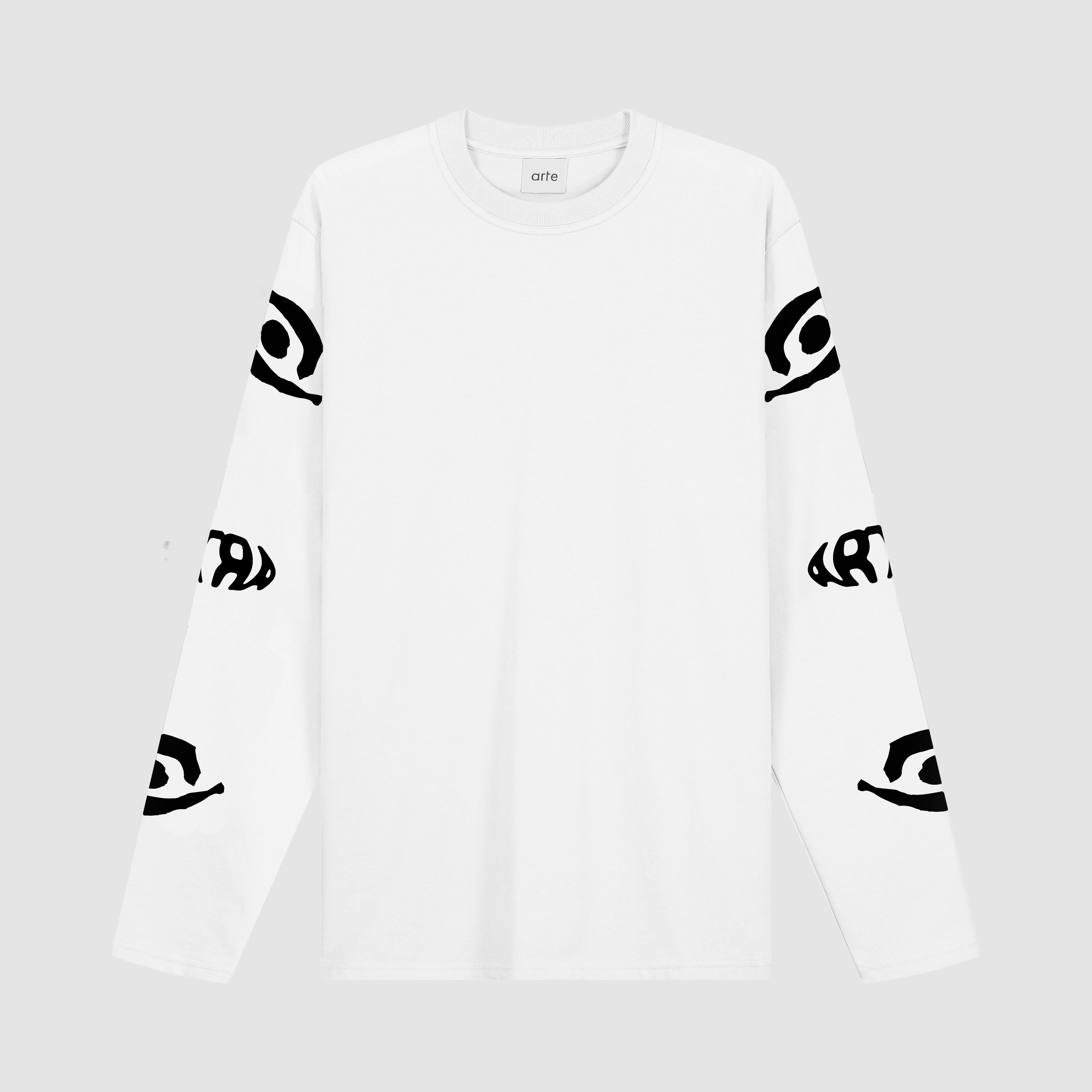 Manches longues Eye Sleeve - Blanc
