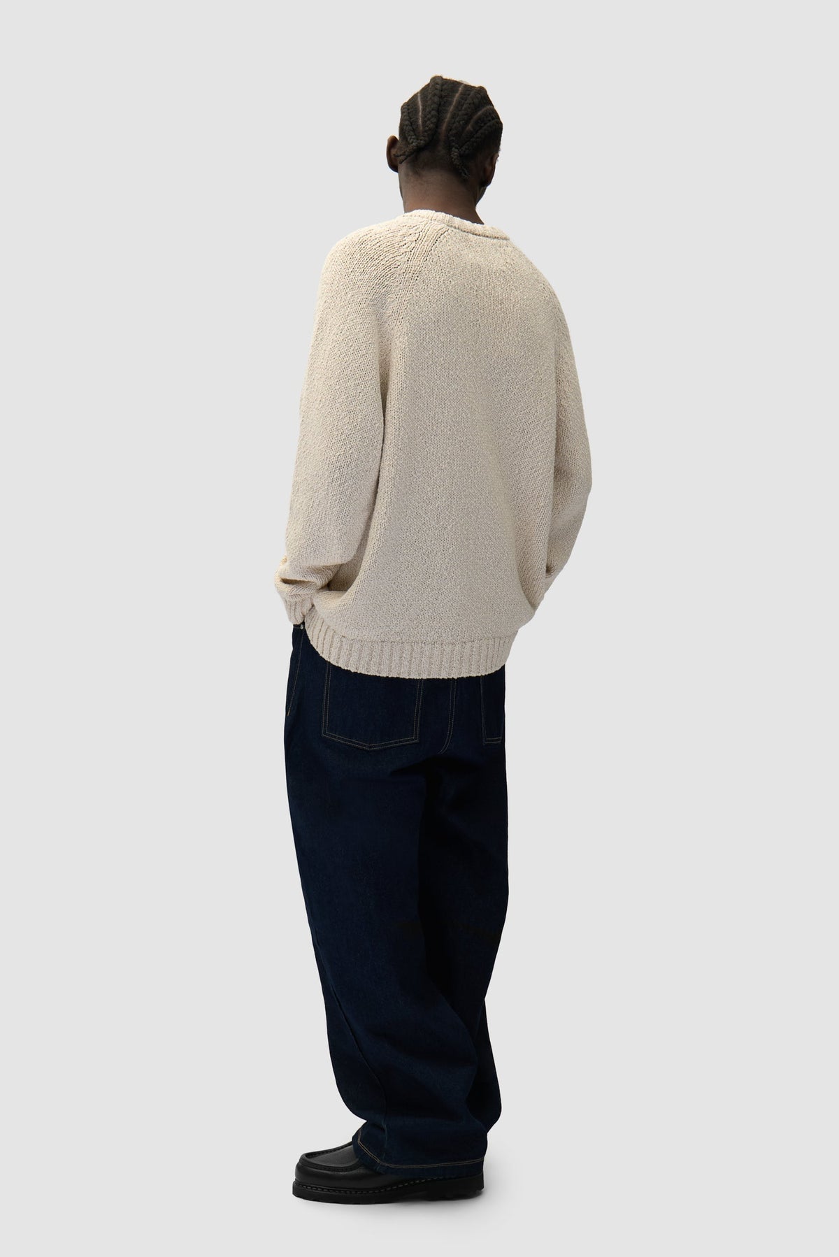 Tricot frontal Pixel - Crème