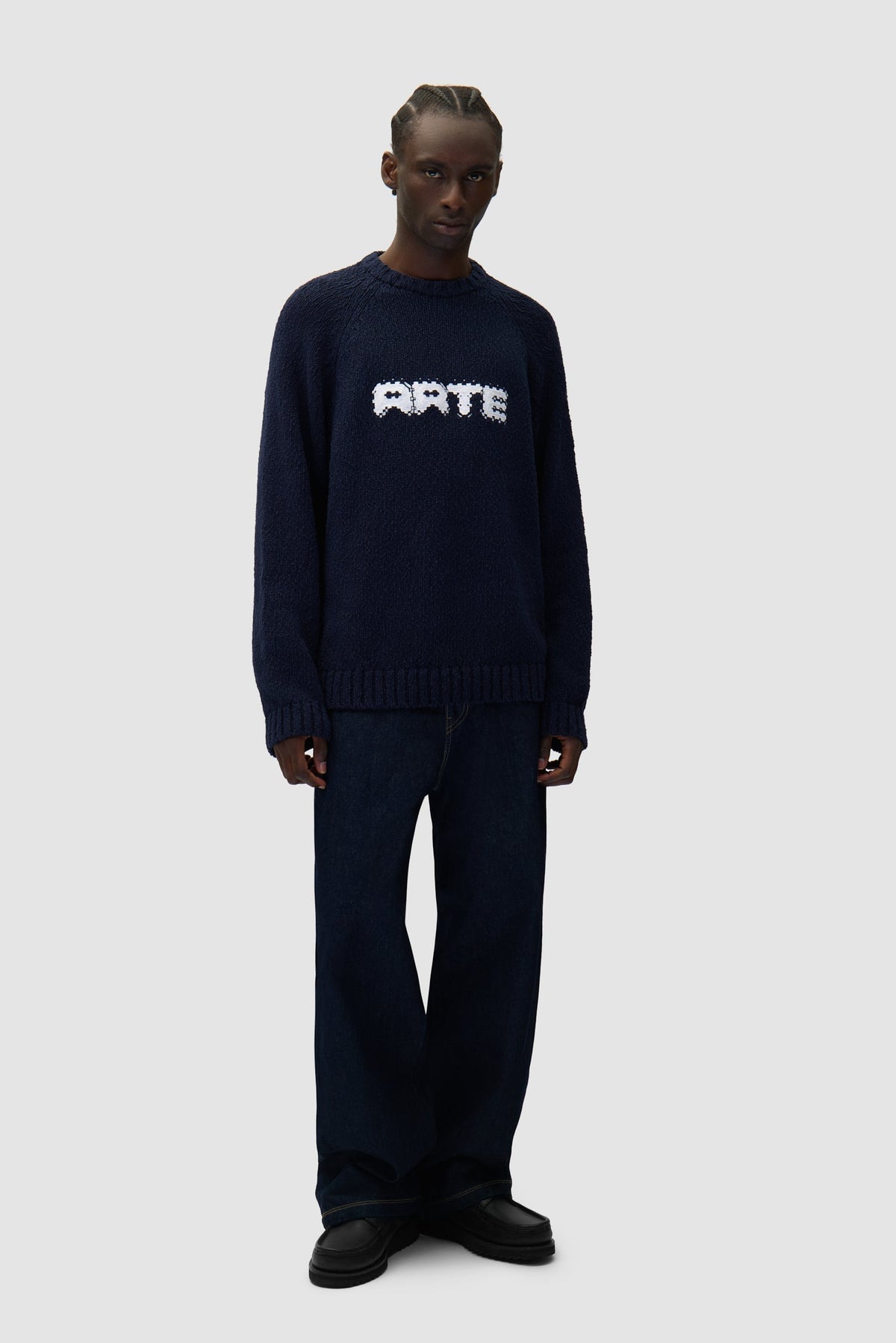 Tricot frontal Pixel - Marine