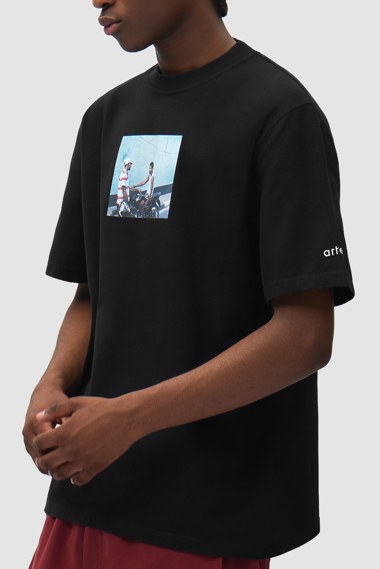 T-shirt Mohamed Bourouissa - Noir