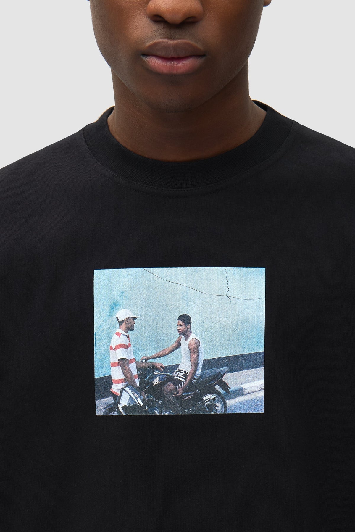 T-shirt Mohamed Bourouissa - Noir