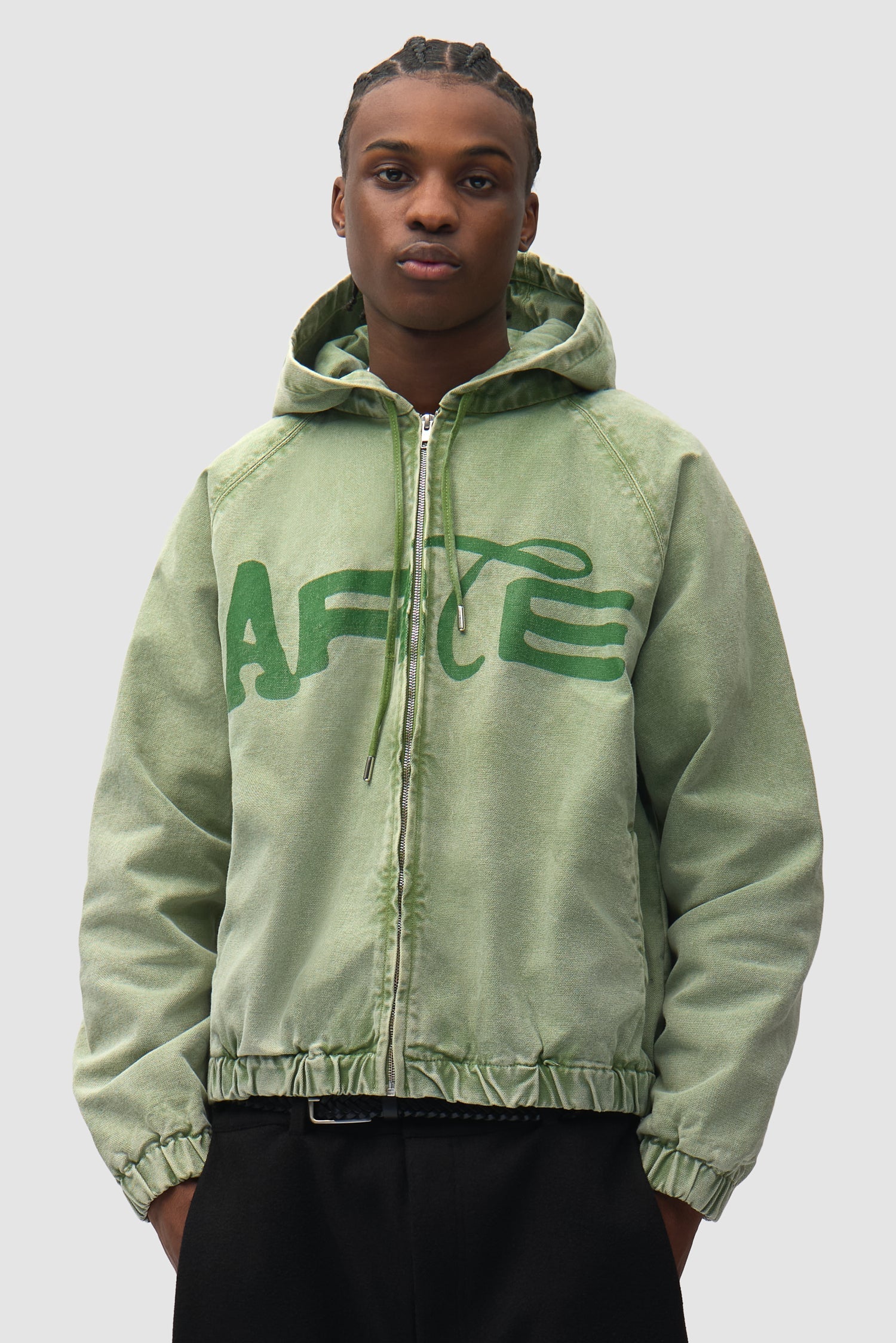 Veste à capuche Polyform Canvas - Verte