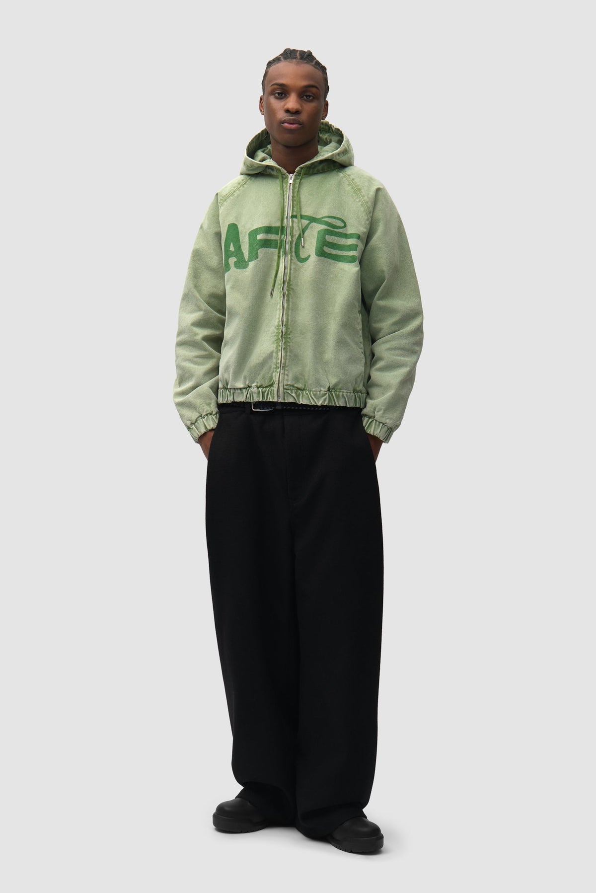 Veste à capuche Polyform Canvas - Verte