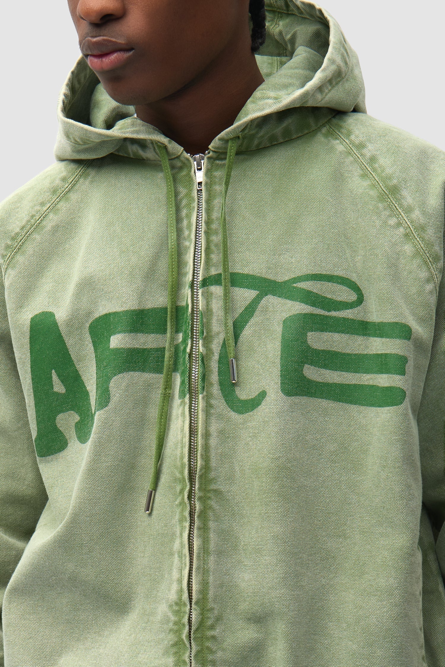 Veste à capuche Polyform Canvas - Verte