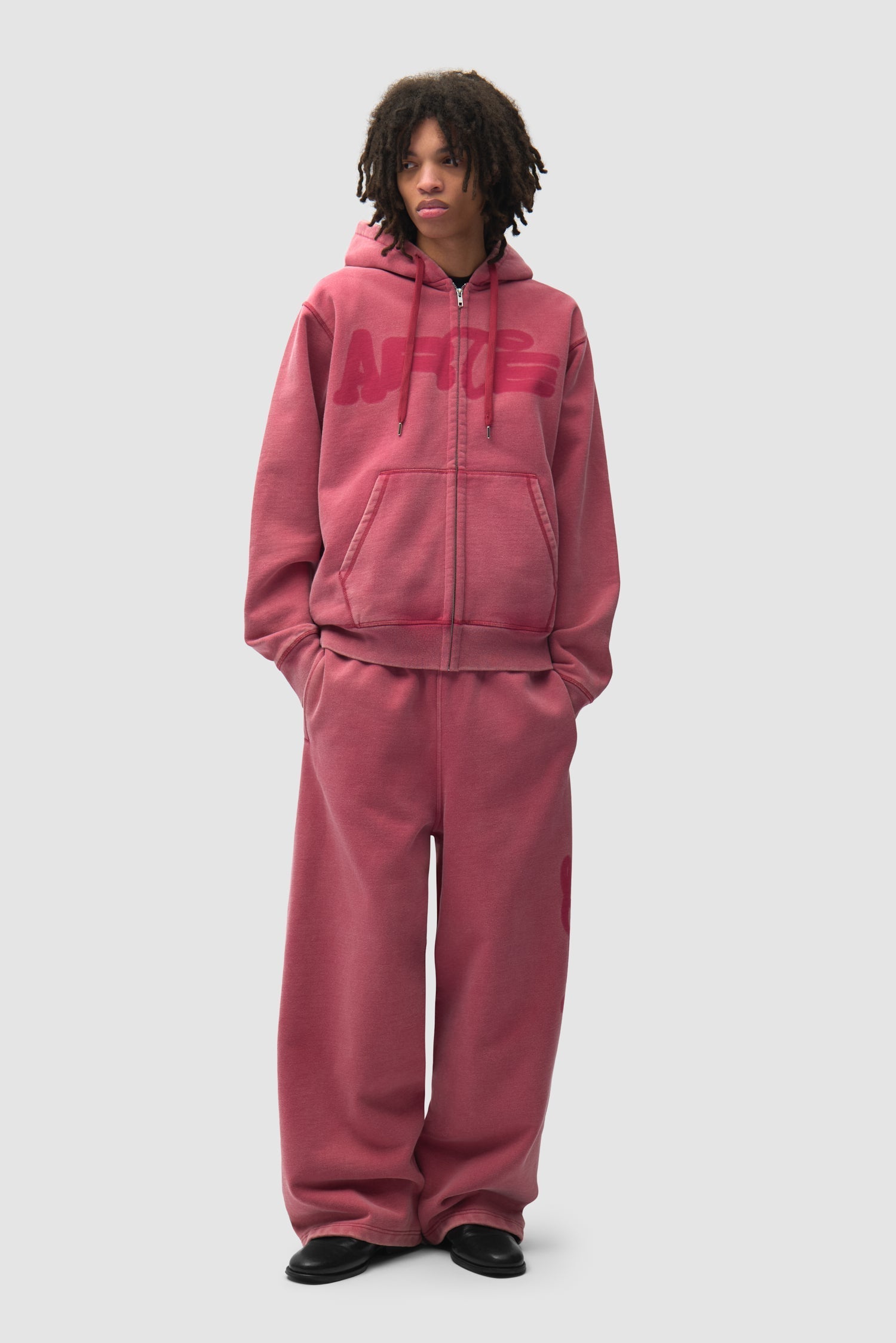 Pantalon de survêtement Sunfade Stencil Ease - Rouge