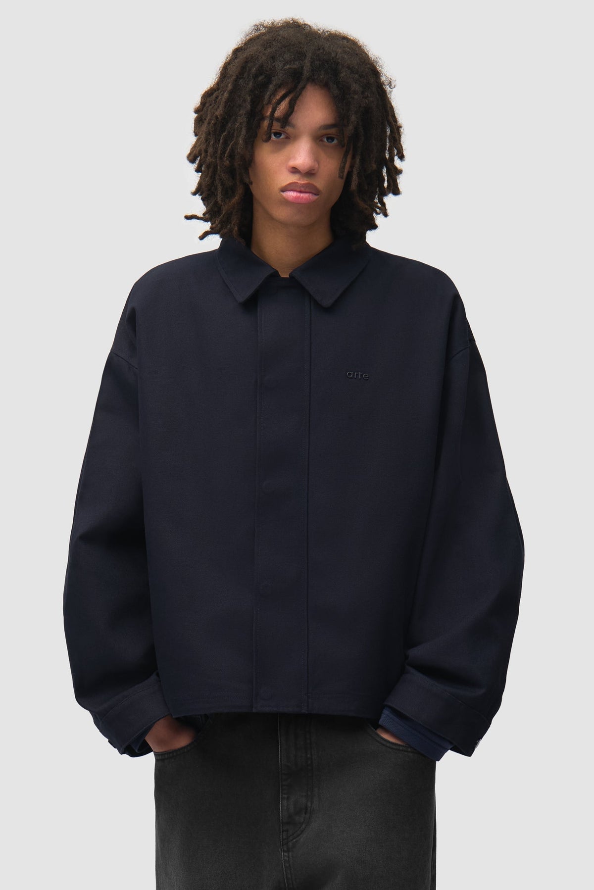 Veste « Canvas Atelier » - Bleu marine