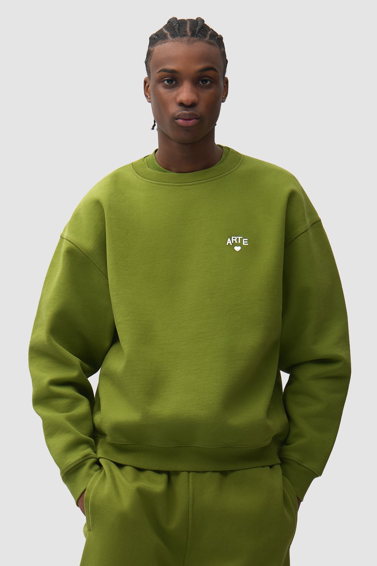 Pull à col rond Cor - Vert
