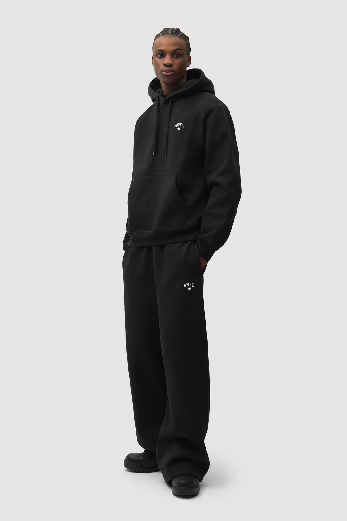Sweat à capuche Cor - Noir