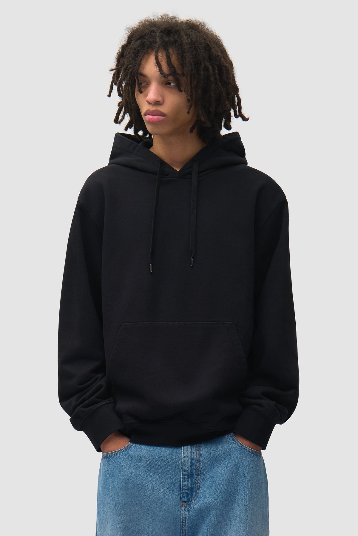 Sweat à capuche « Pink Serial » - Noir