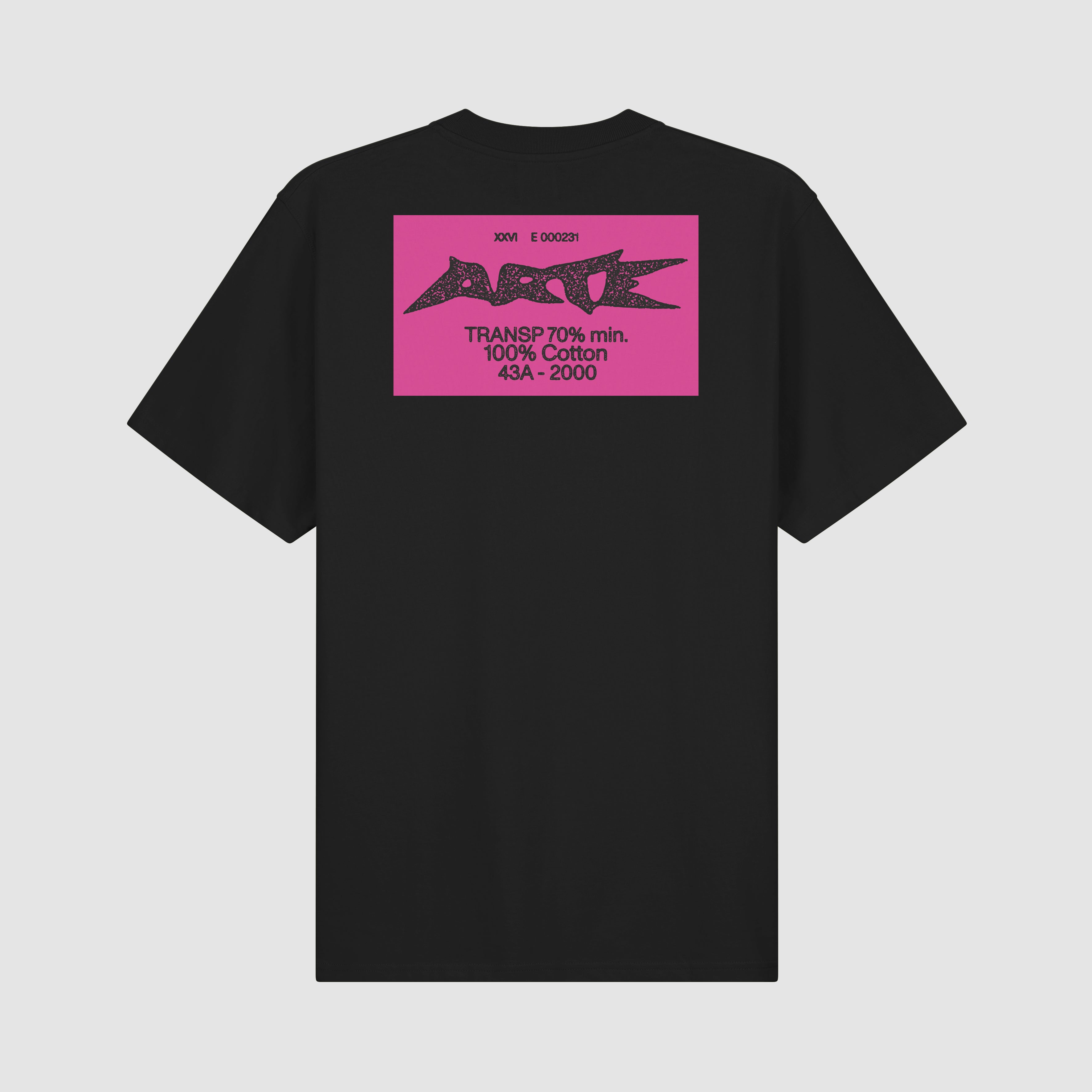 T-shirt « Composition » - Noir