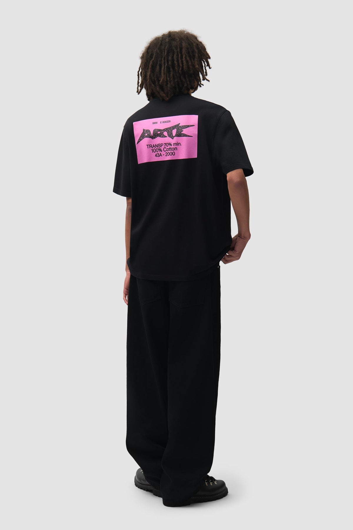 T-shirt « Composition » - Noir