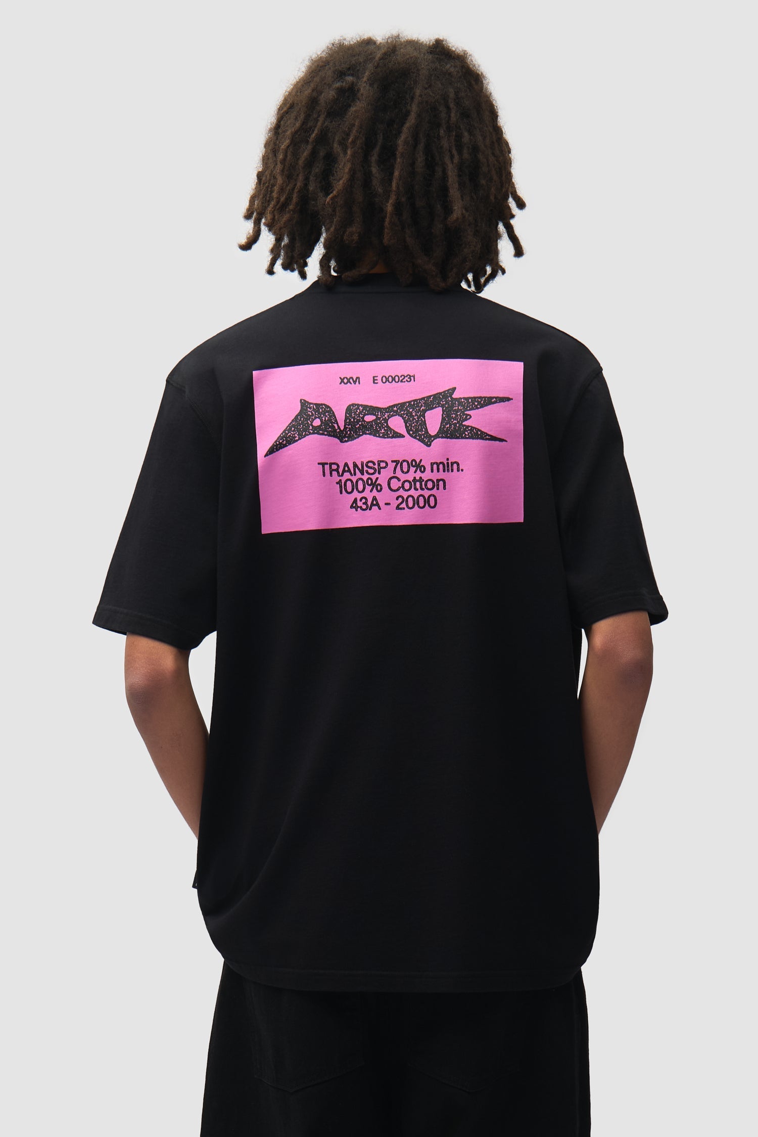 T-shirt « Composition » - Noir