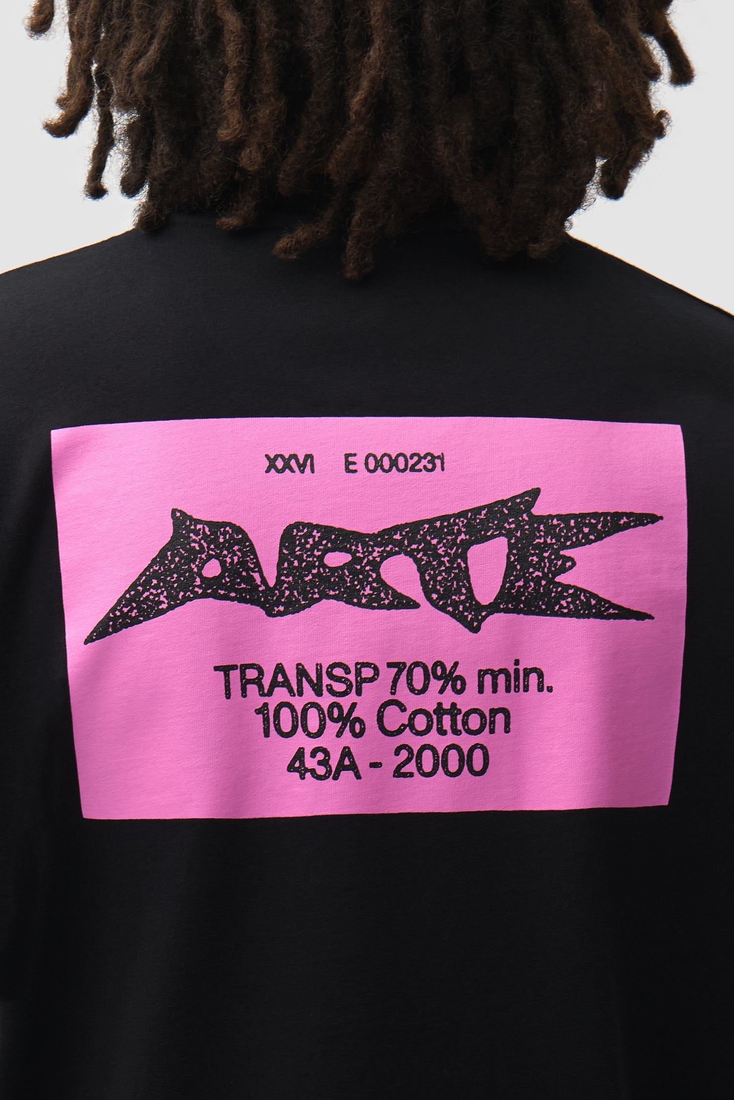 T-shirt « Composition » - Noir