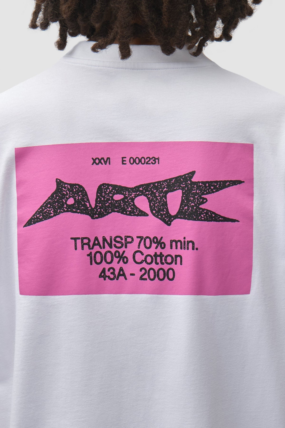 T-shirt « Composition » - Blanc