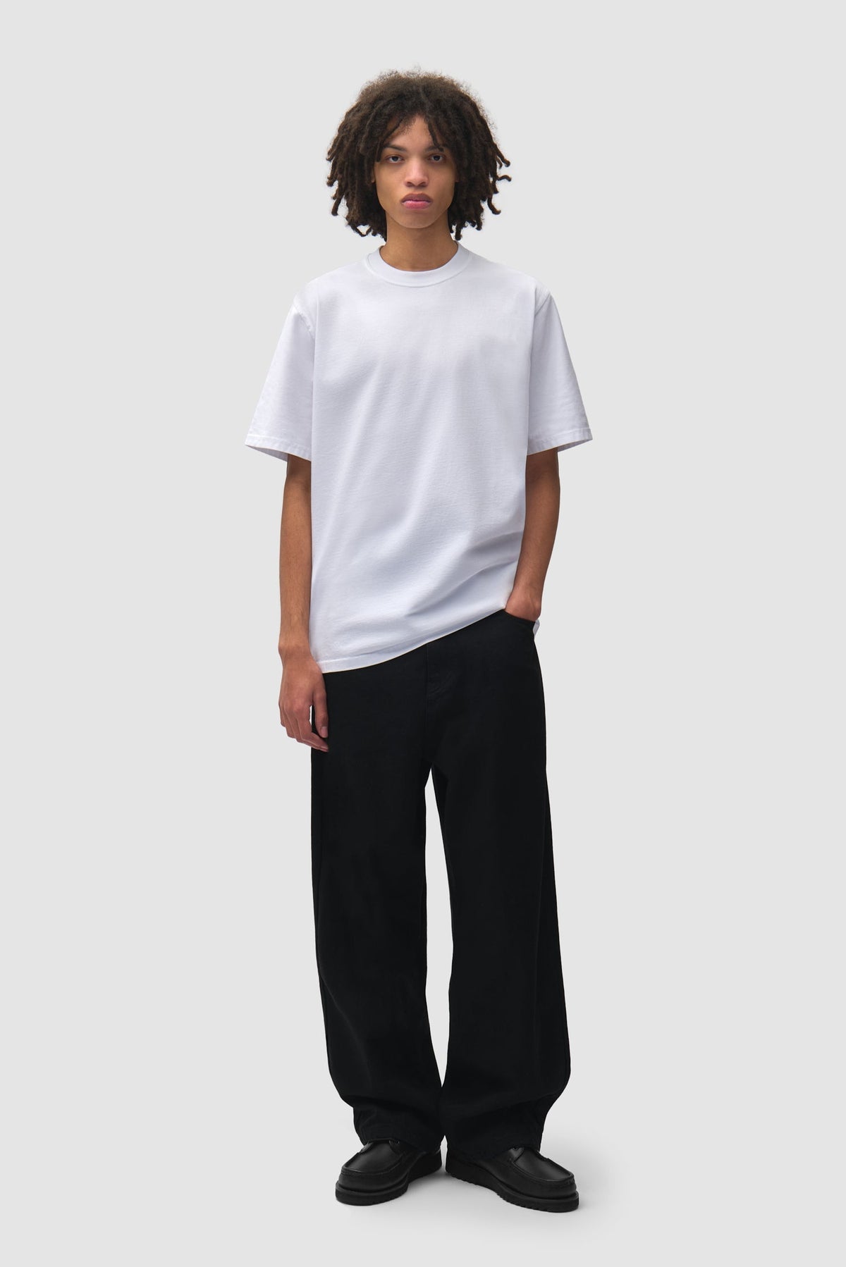 T-shirt « Tricolor Serial » - Blanc