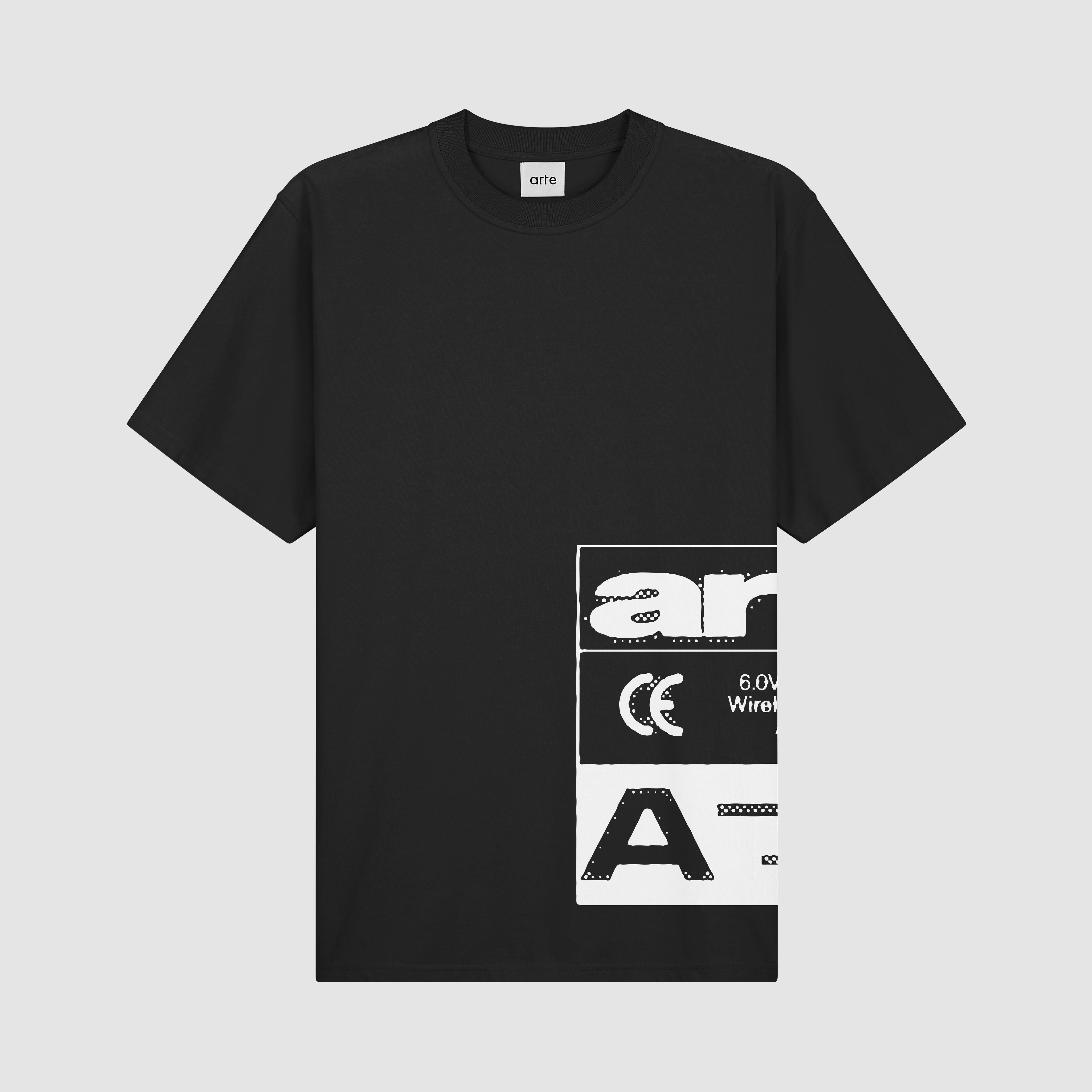 T-shirt « Side Serial » - Noir