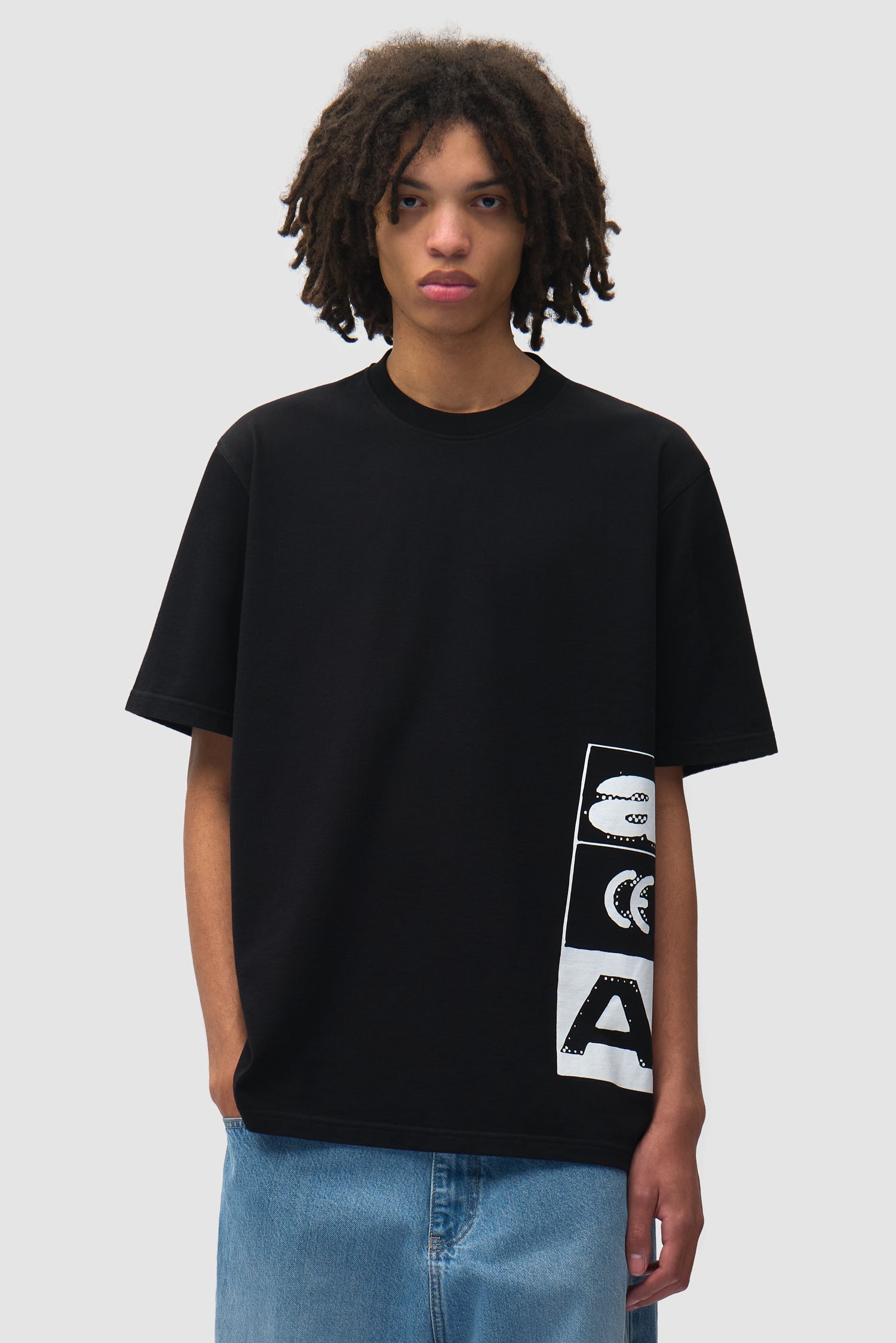 T-shirt « Side Serial » - Noir