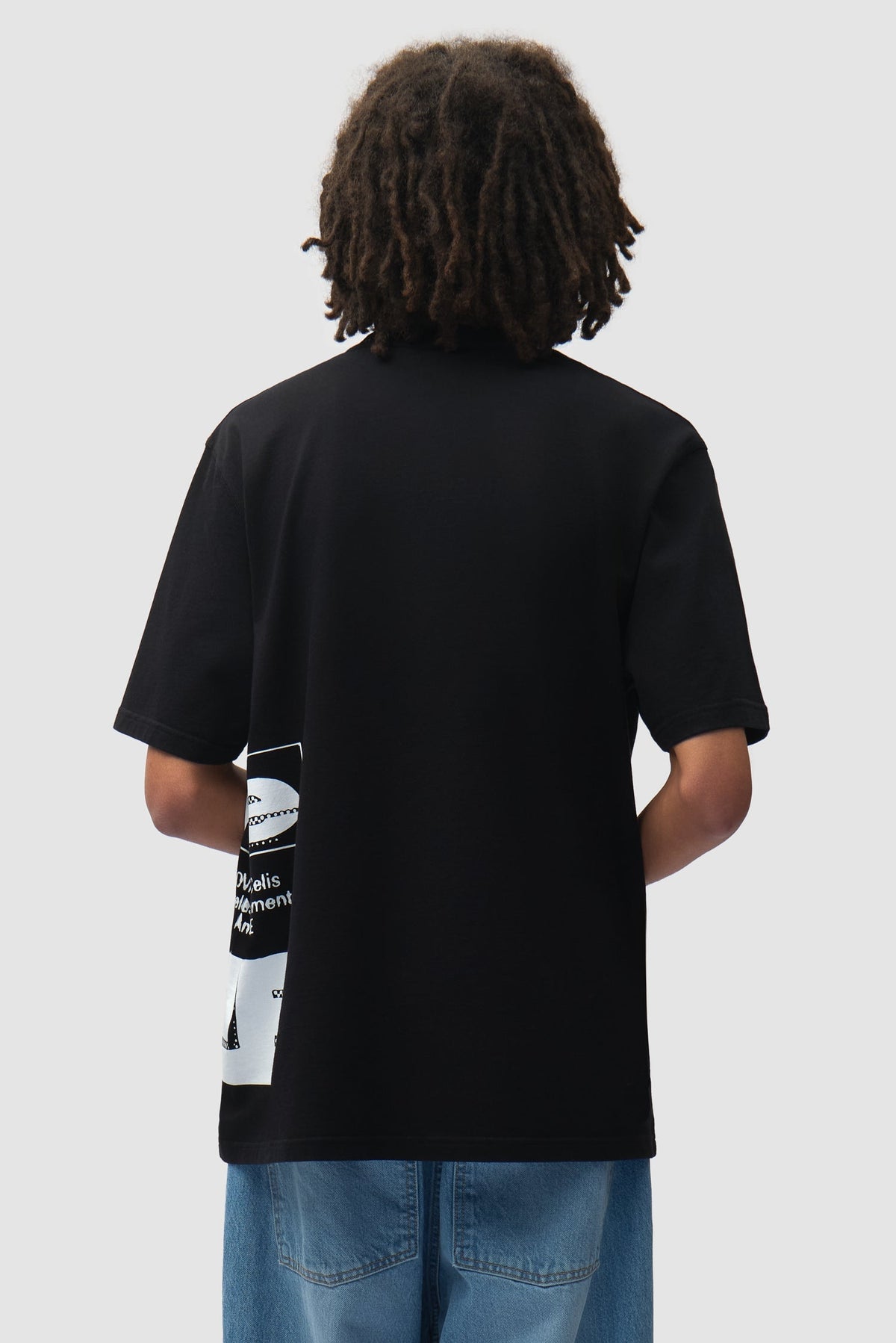 T-shirt « Side Serial » - Noir