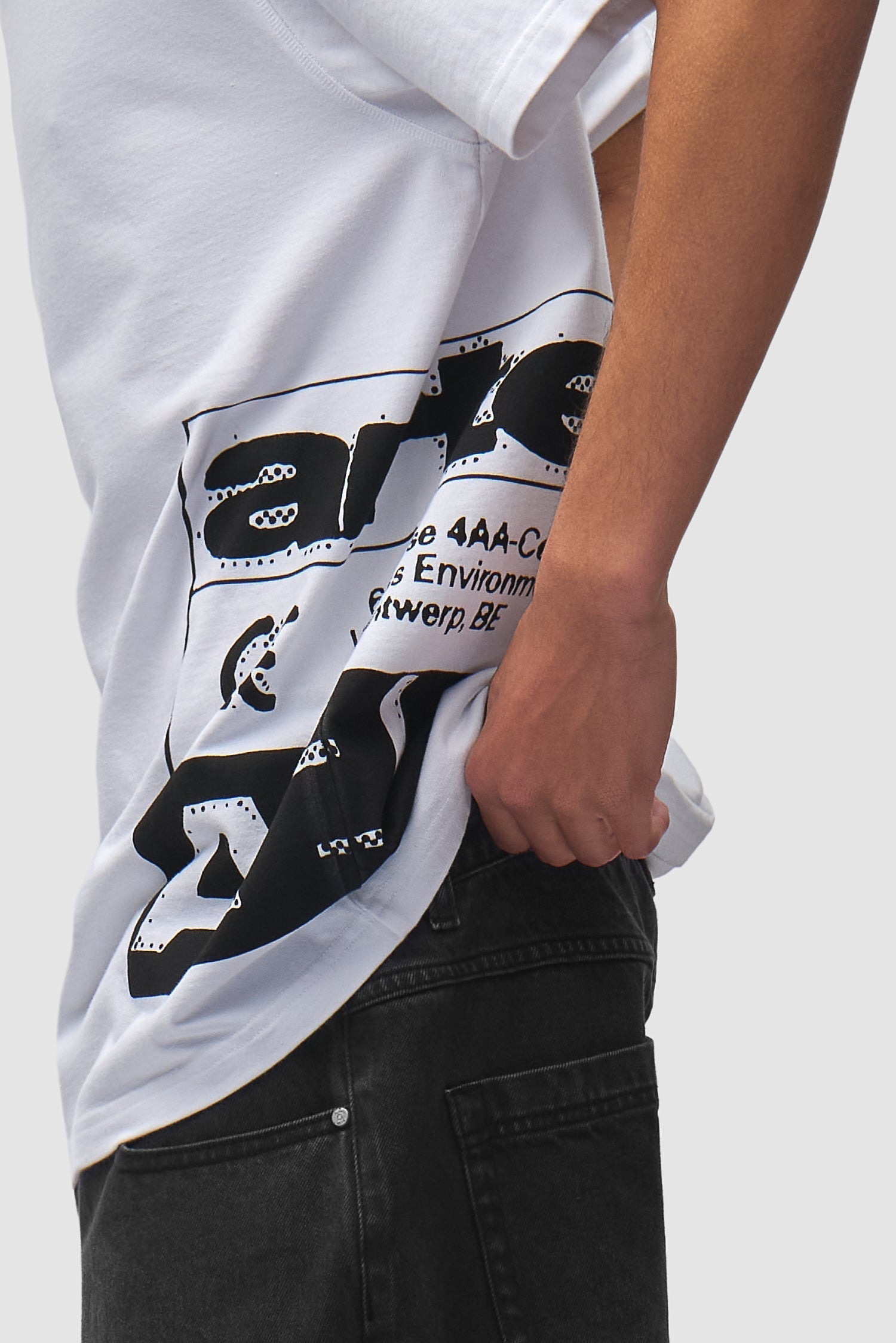 T-shirt « Side Serial » - Blanc