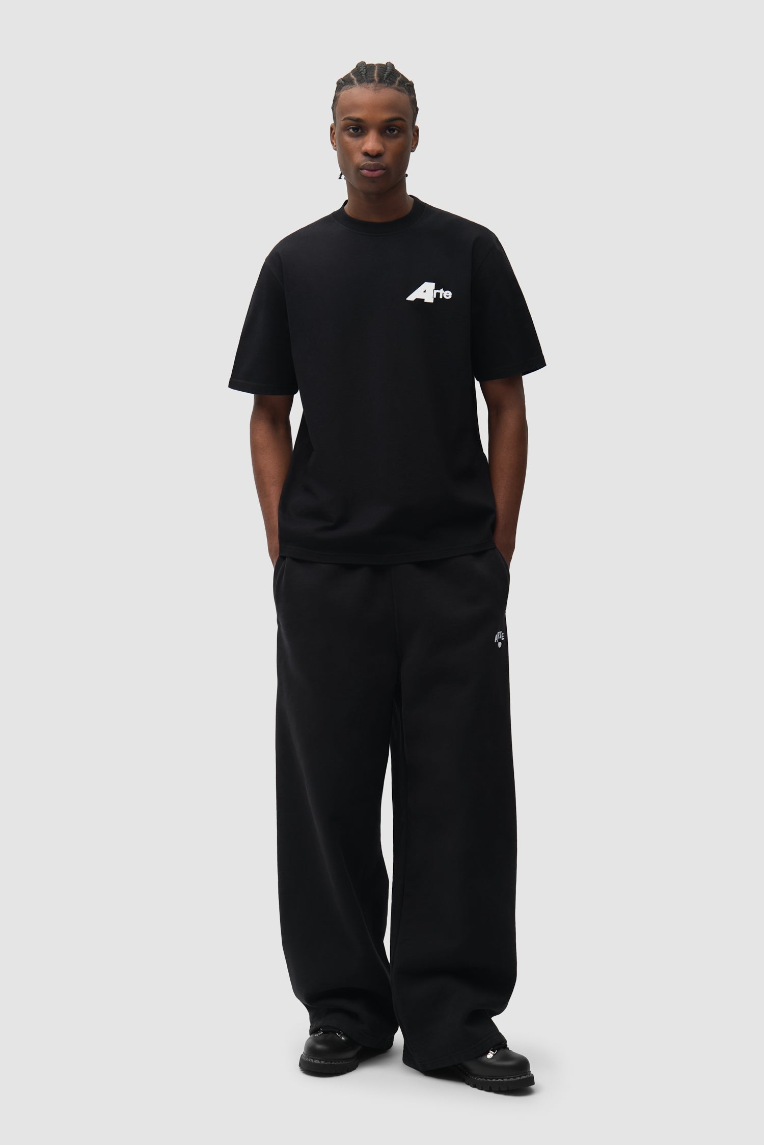 T-shirt « Big A » - Noir