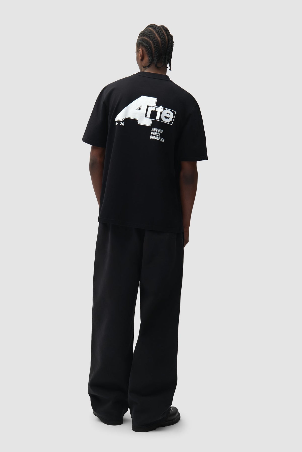 T-shirt « Big A » - Noir
