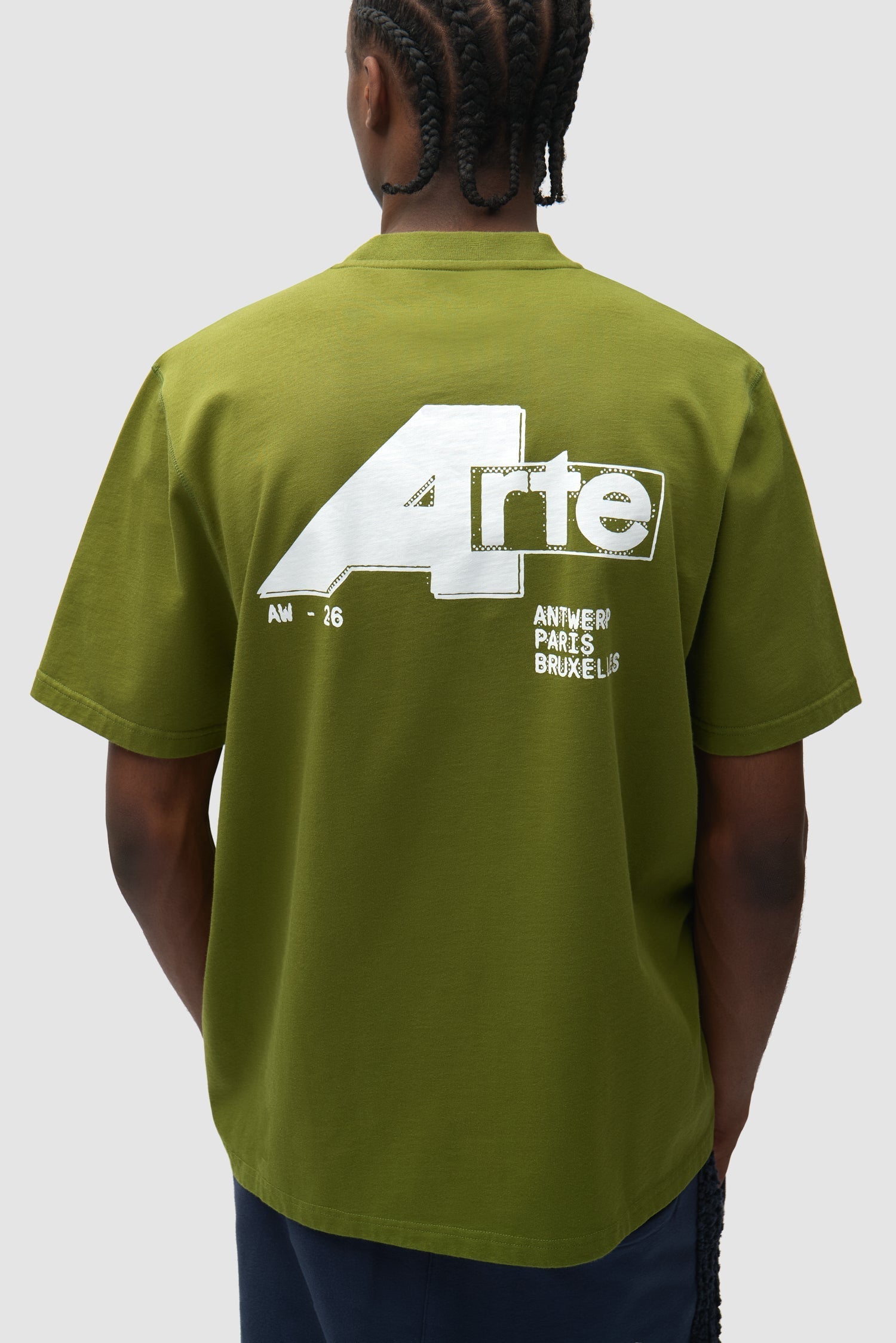 T-shirt « Big A » - Vert