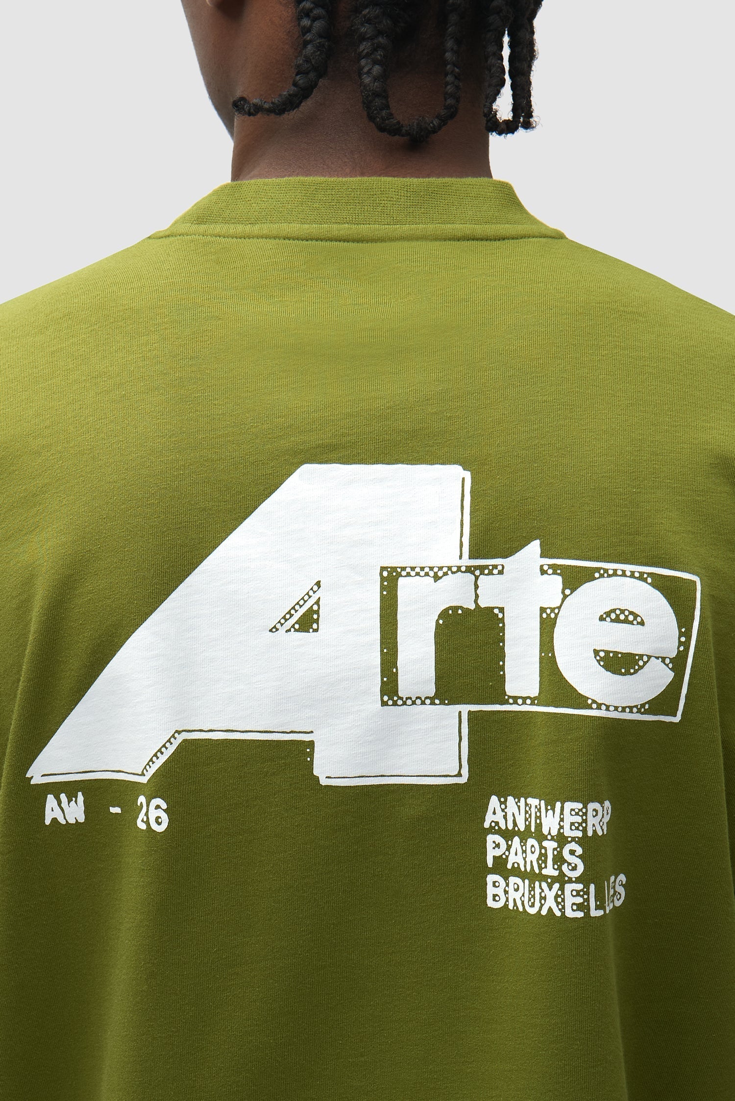 T-shirt « Big A » - Vert