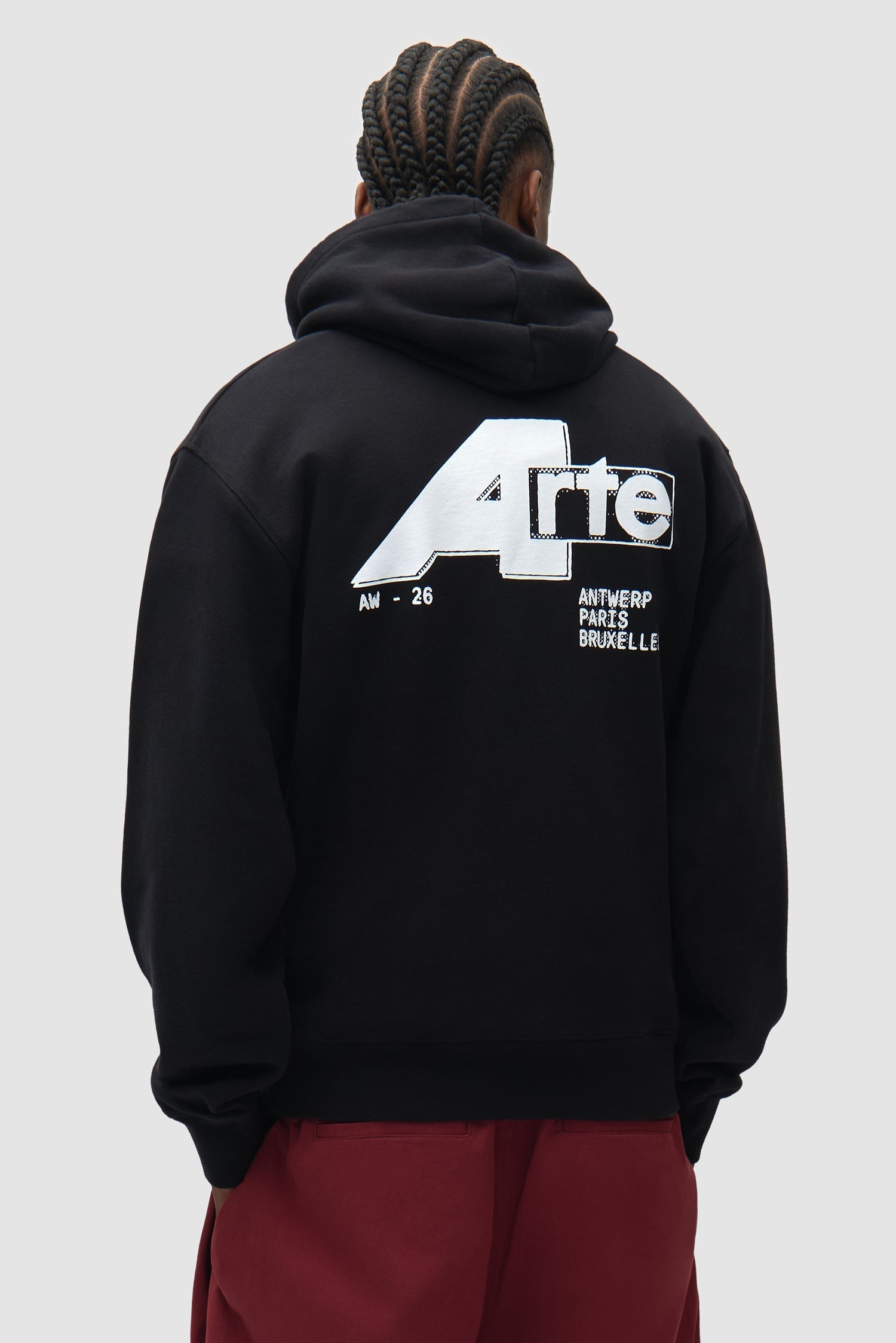 Sweat à capuche City - Noir