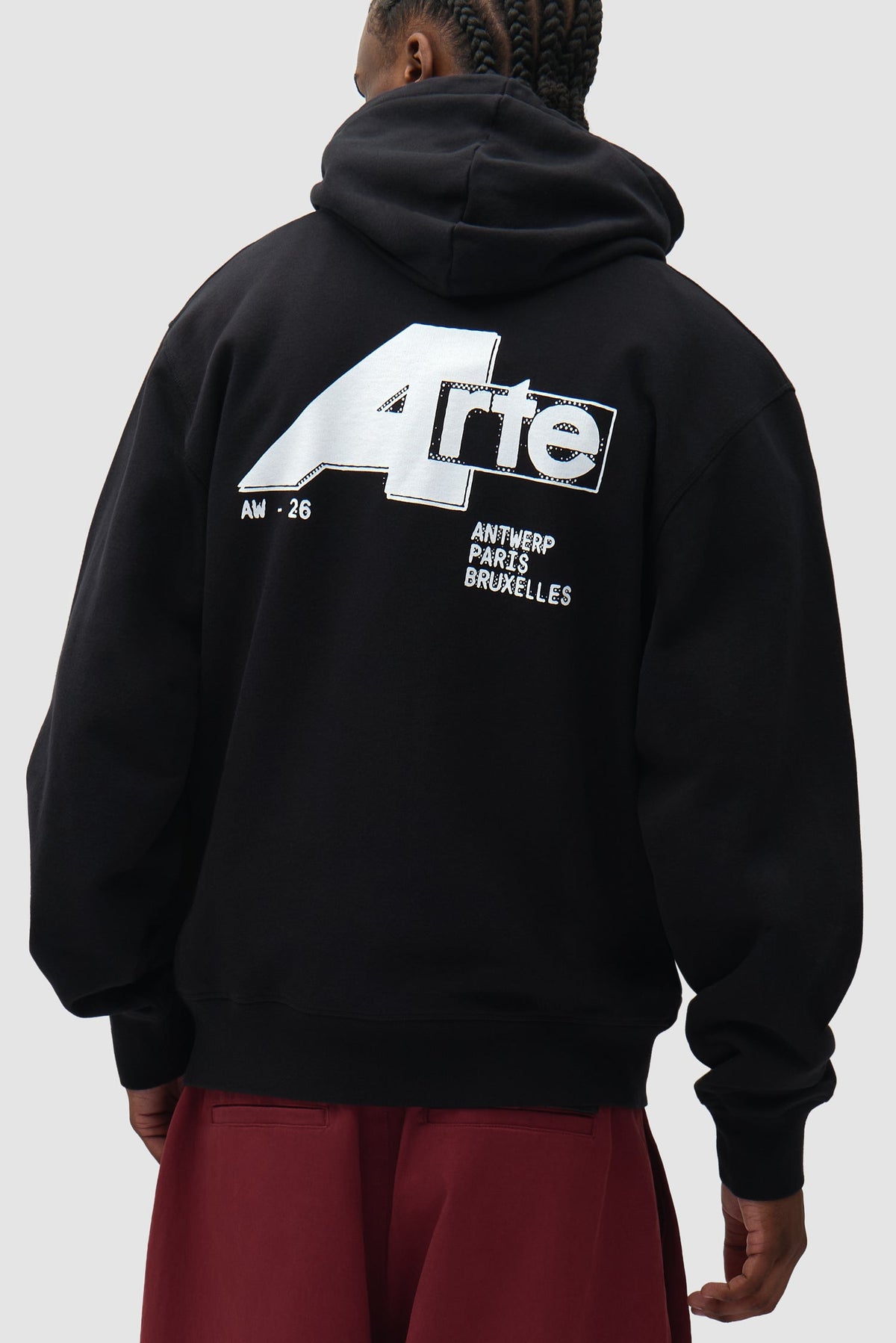 Sweat à capuche City - Noir