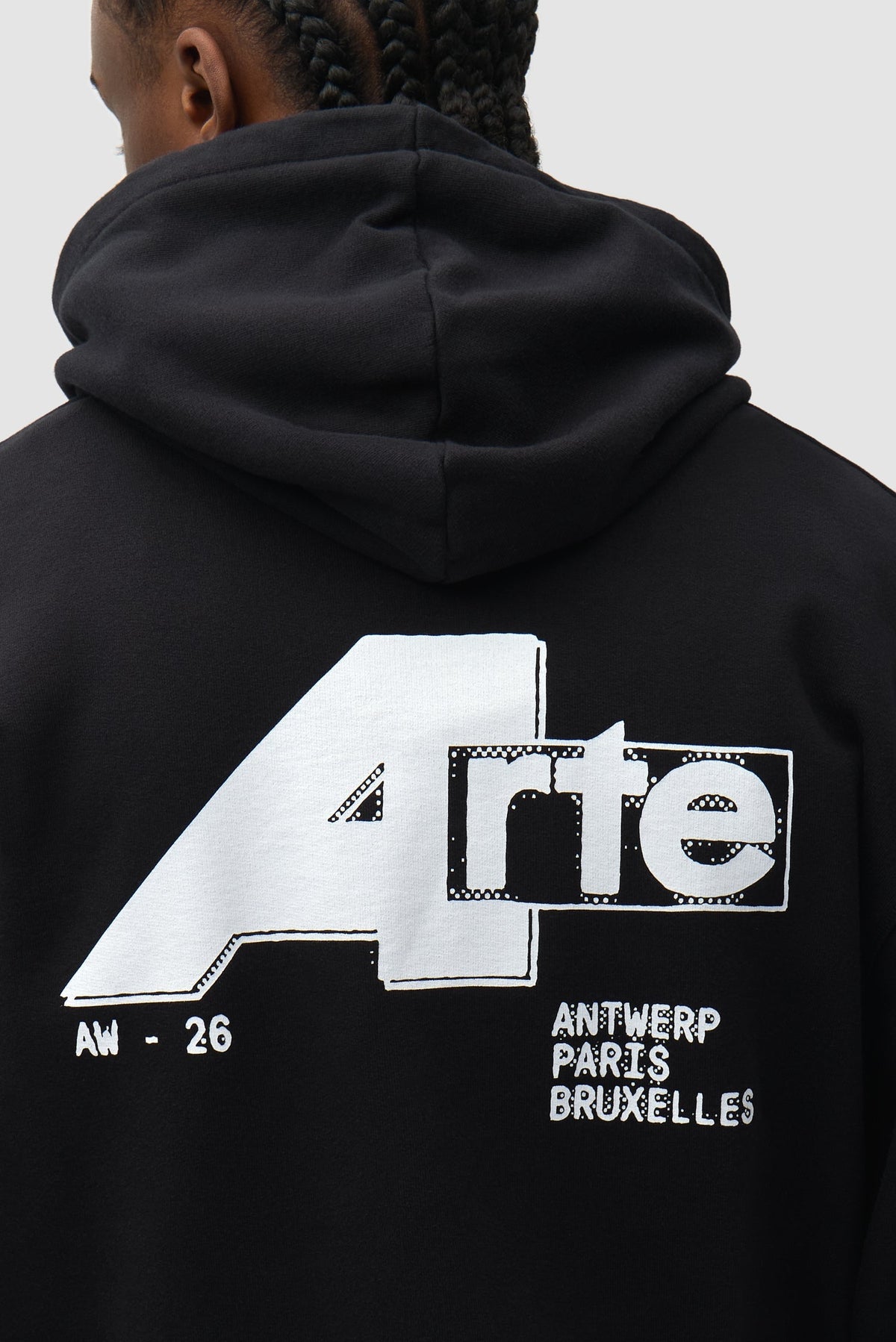 Sweat à capuche City - Noir