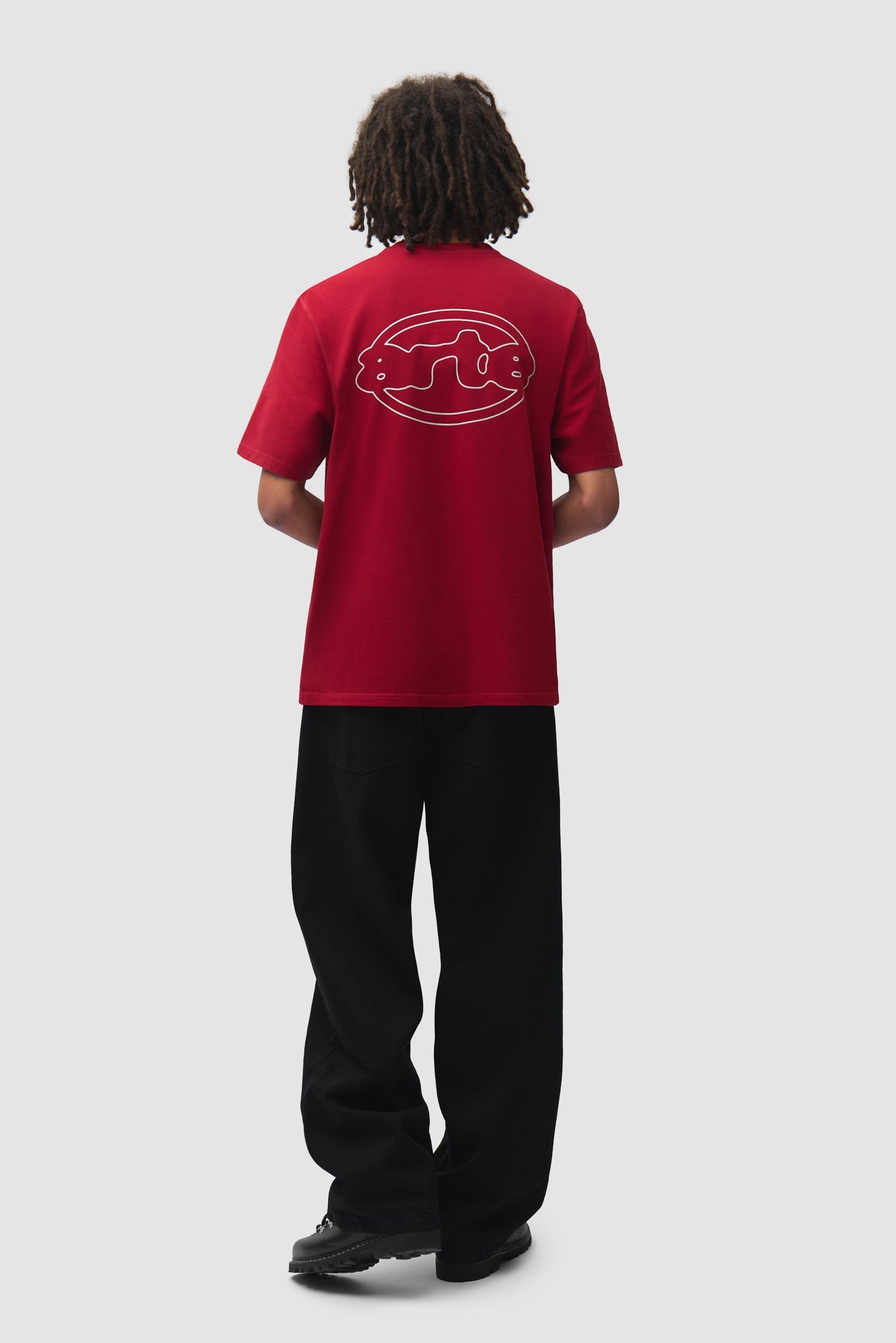 T-shirt Emblem - Rouge