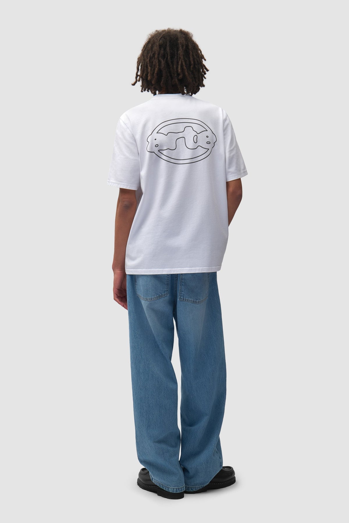 T-shirt à emblème - Blanc