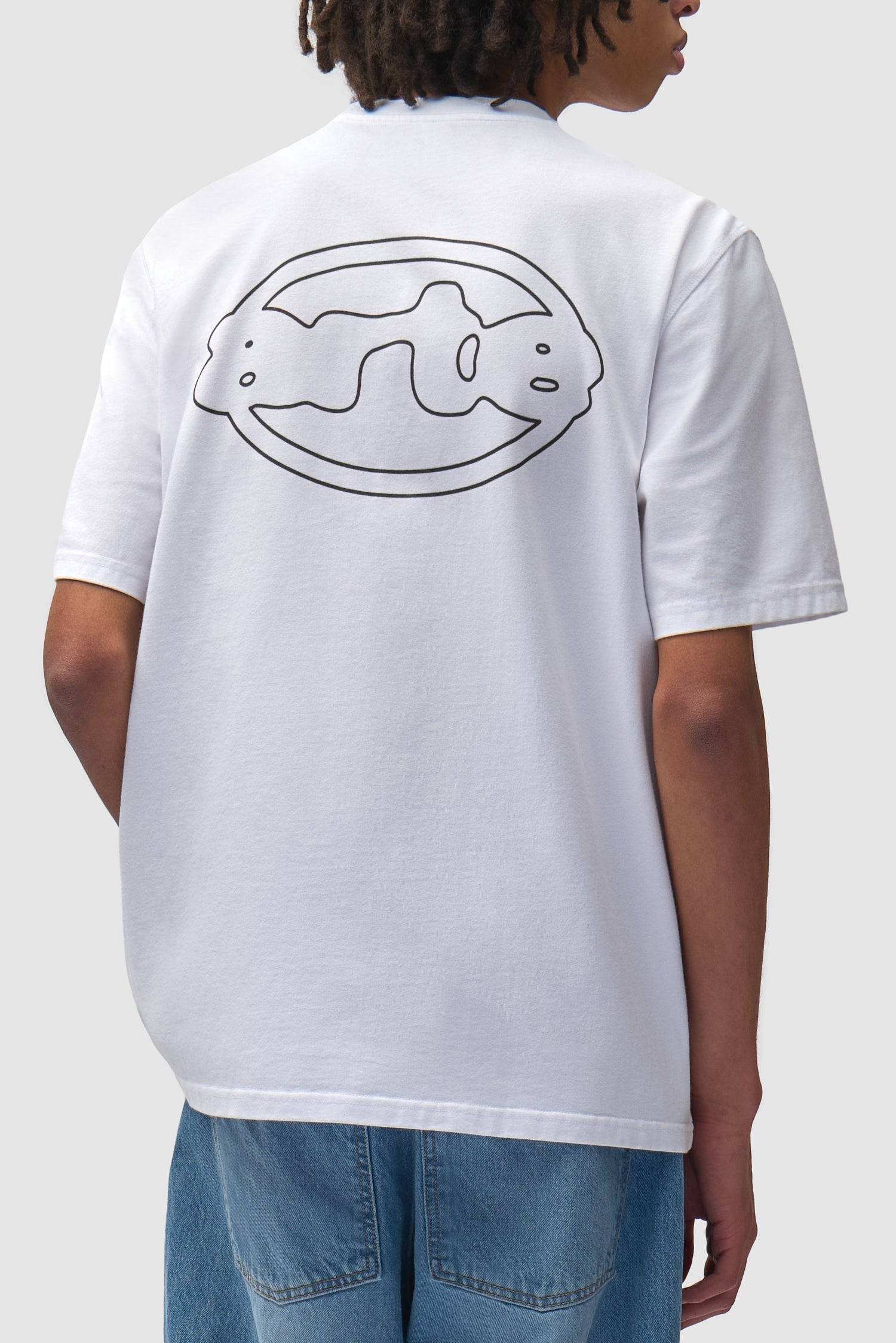 T-shirt à emblème - Blanc
