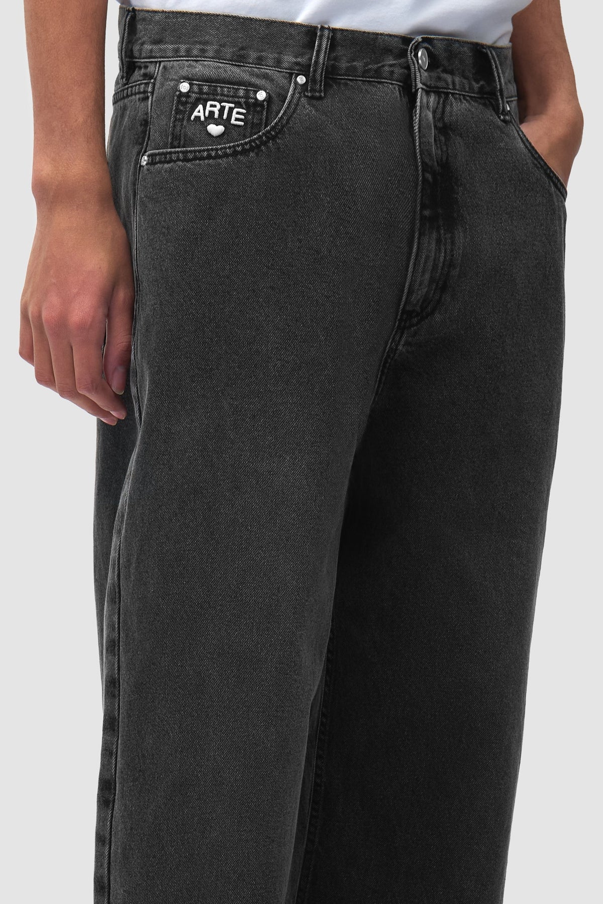 Pantalon en denim Cor Uniform - Noir