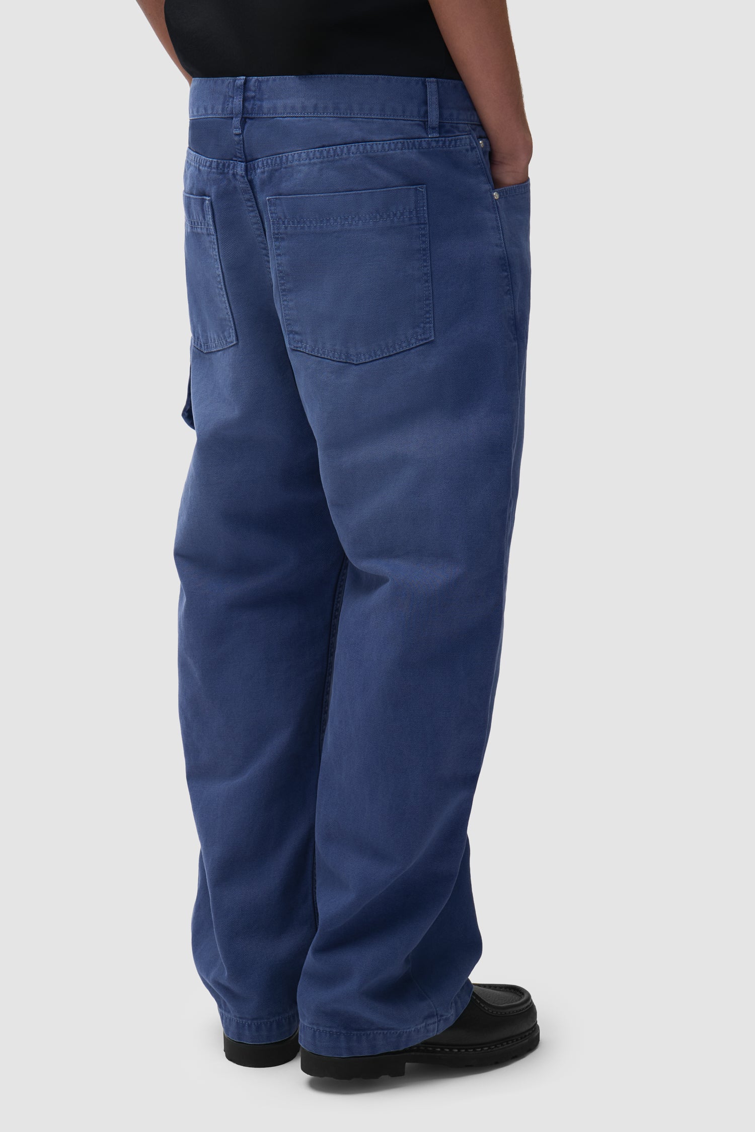 Pantalon en denim Atelier Uniform - Bleu marine