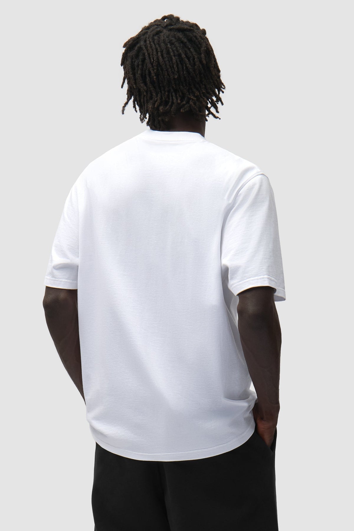 T-shirt « Big A » (côté avant) - Blanc