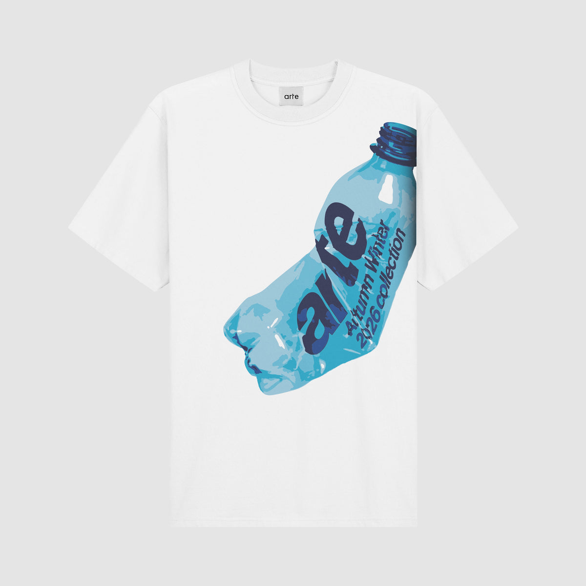 T-shirt à usage unique - Blanc
