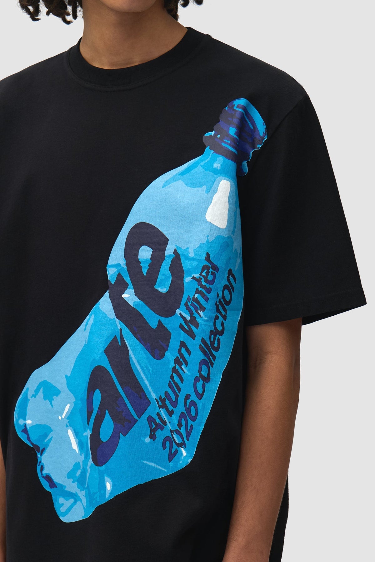 T-shirt à usage unique - Noir