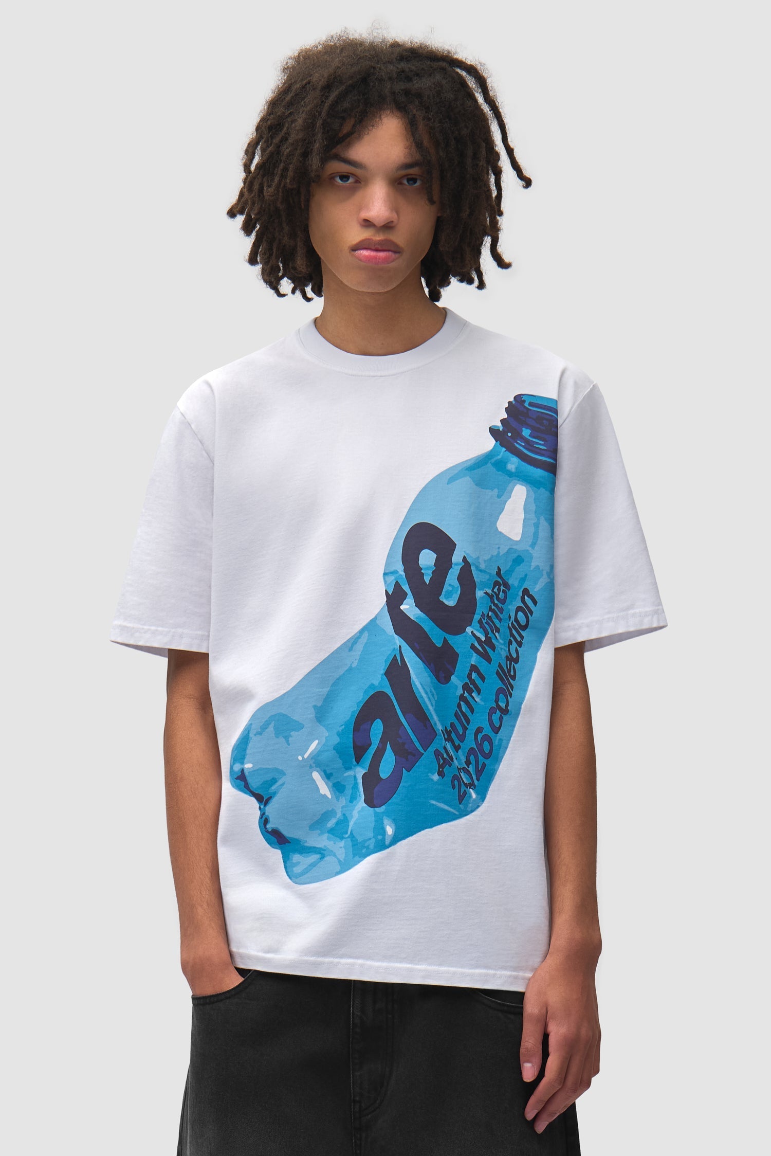 T-shirt à usage unique - Blanc