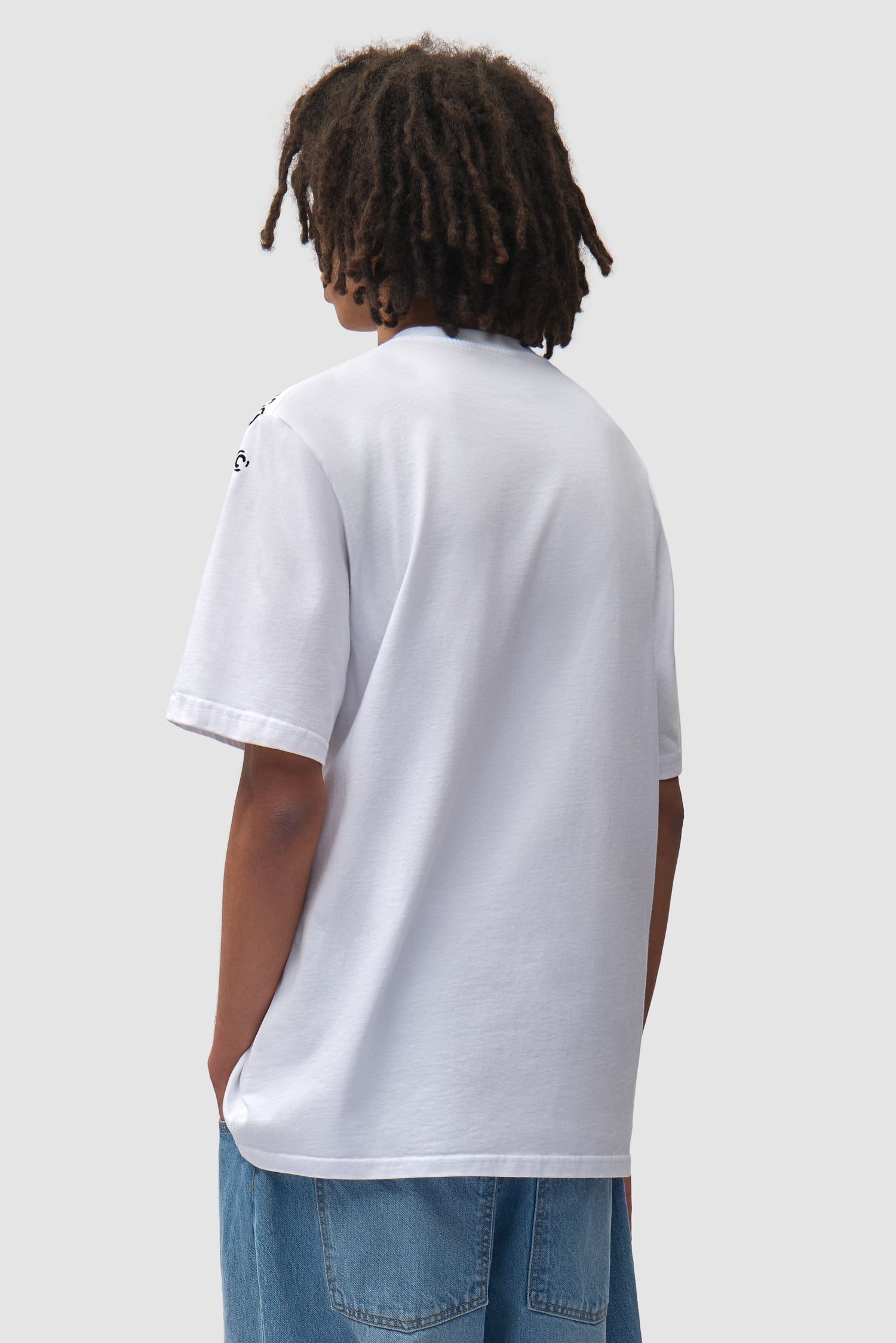 T-shirt Specs Side - Blanc