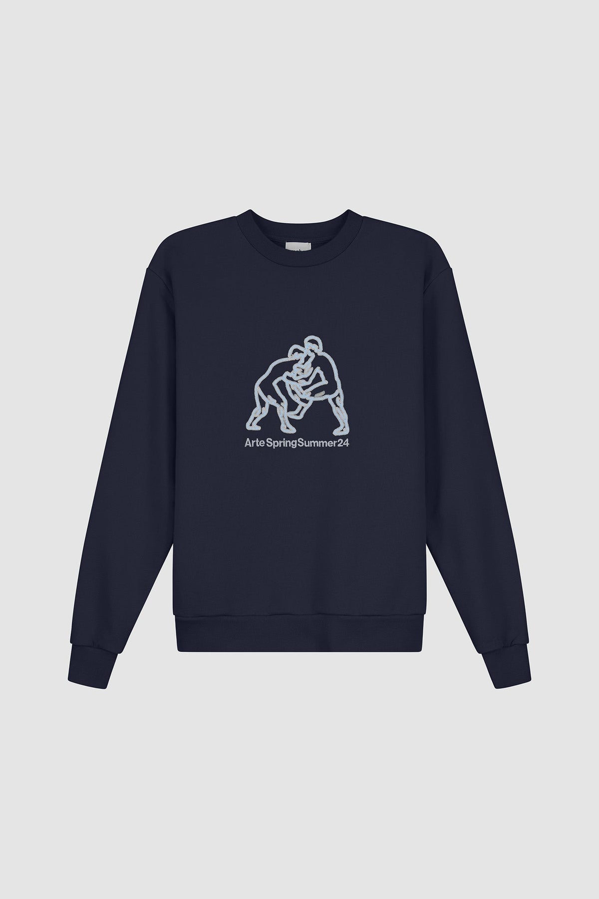 Carlos Fighters Crewneck - Marine