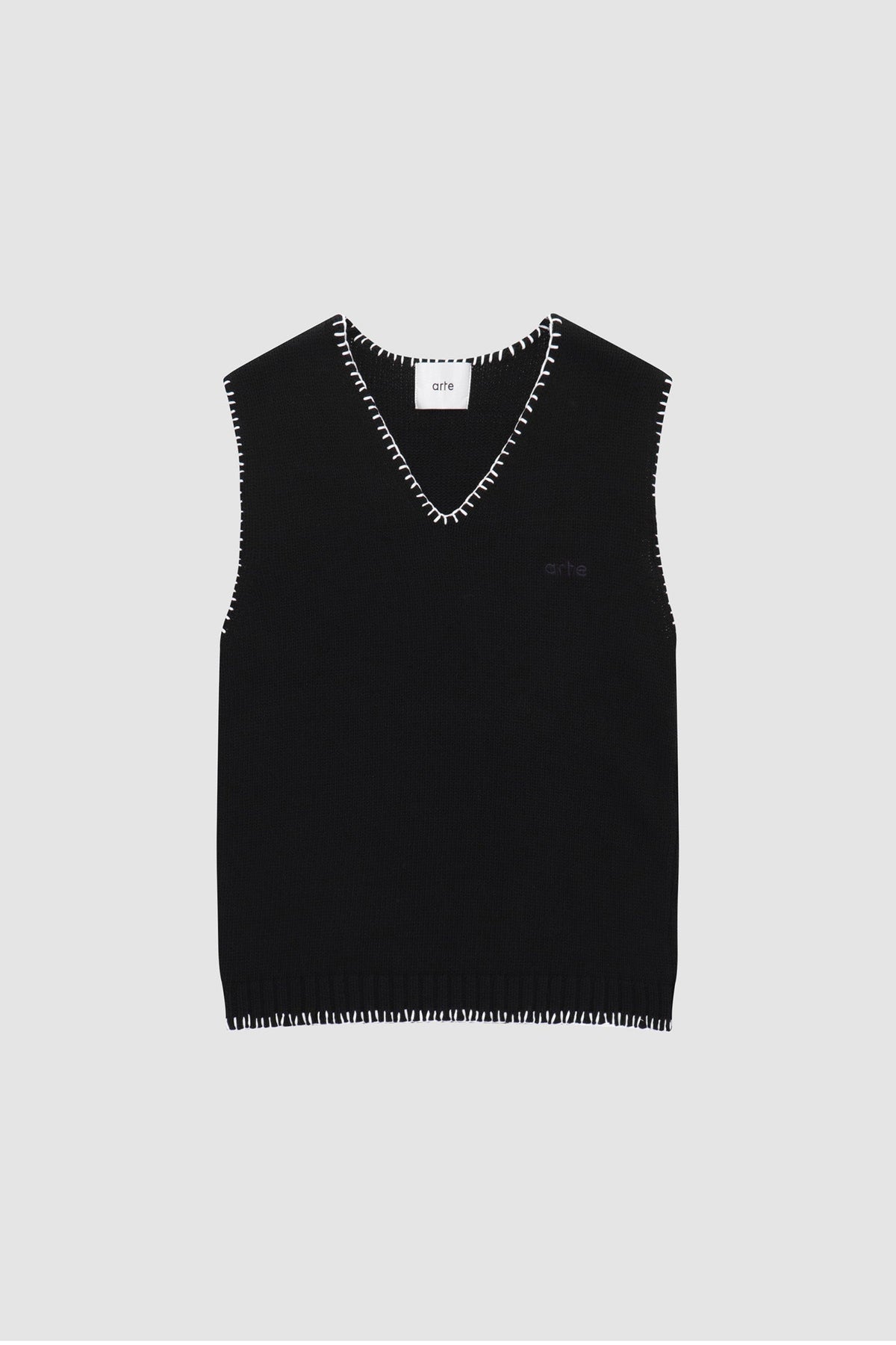 Gilet Karl Stitching - Marine