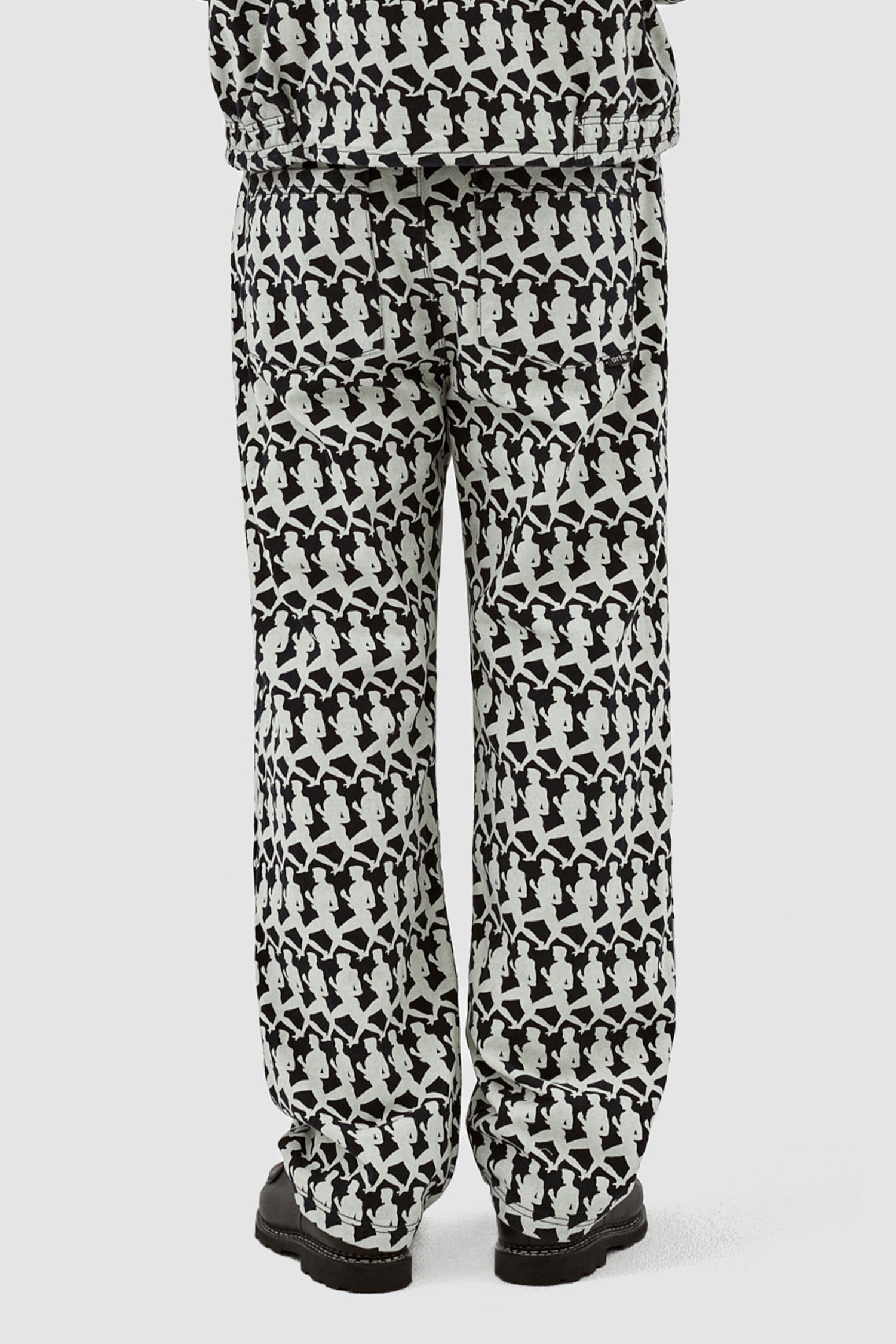Pantalon Jones Allover - Marine/Crème