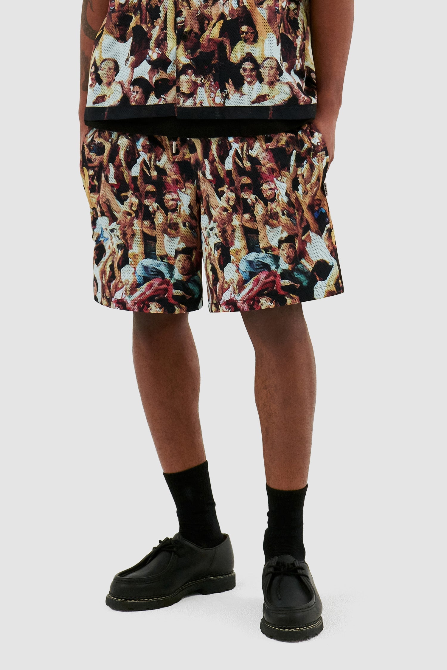Short en maille Scottie - Imprimé Allover