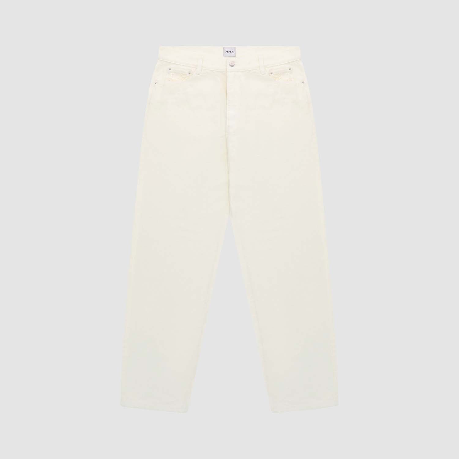 Pantalon Joshua Detail - Crème