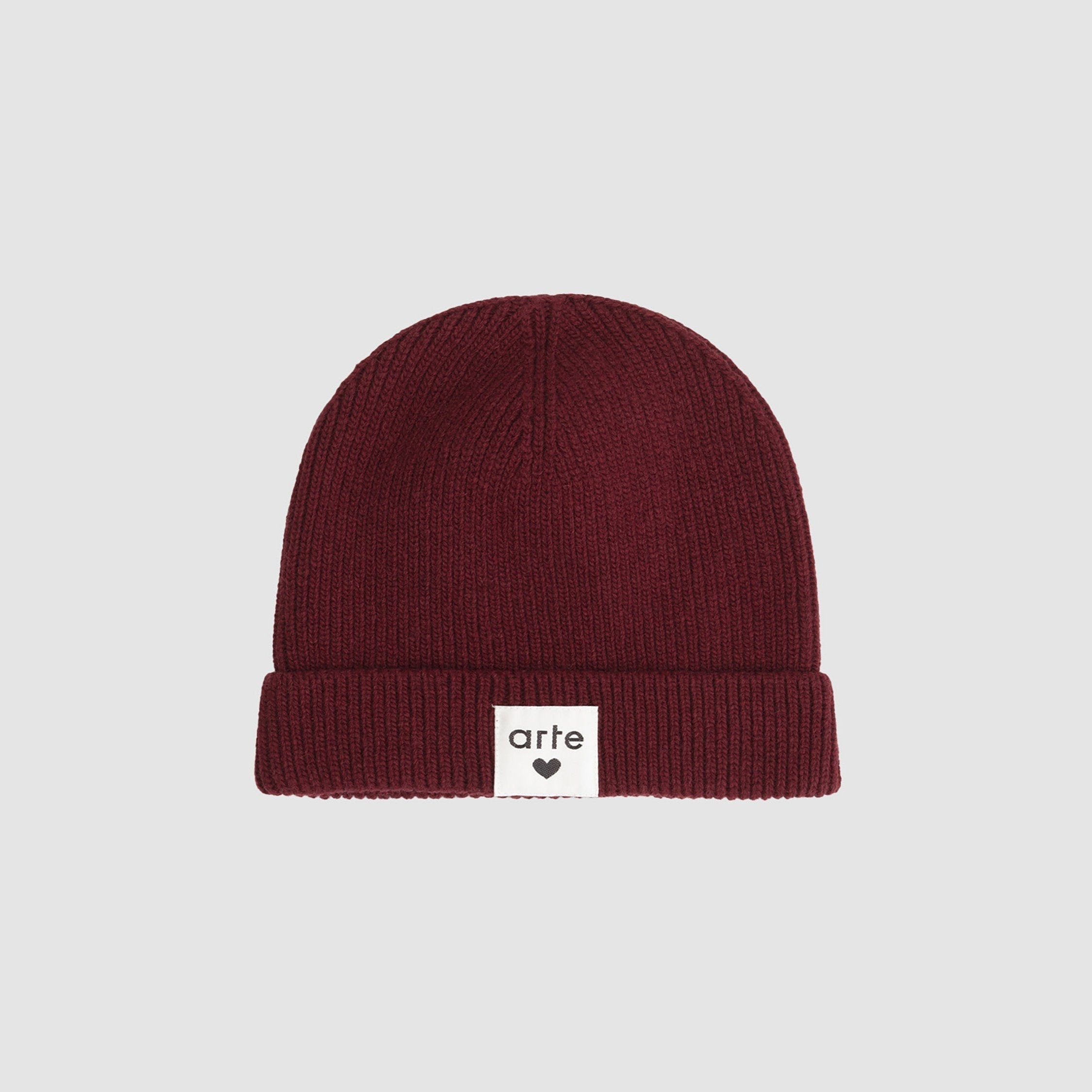 Bonnet Bennie Label - Bordeaux