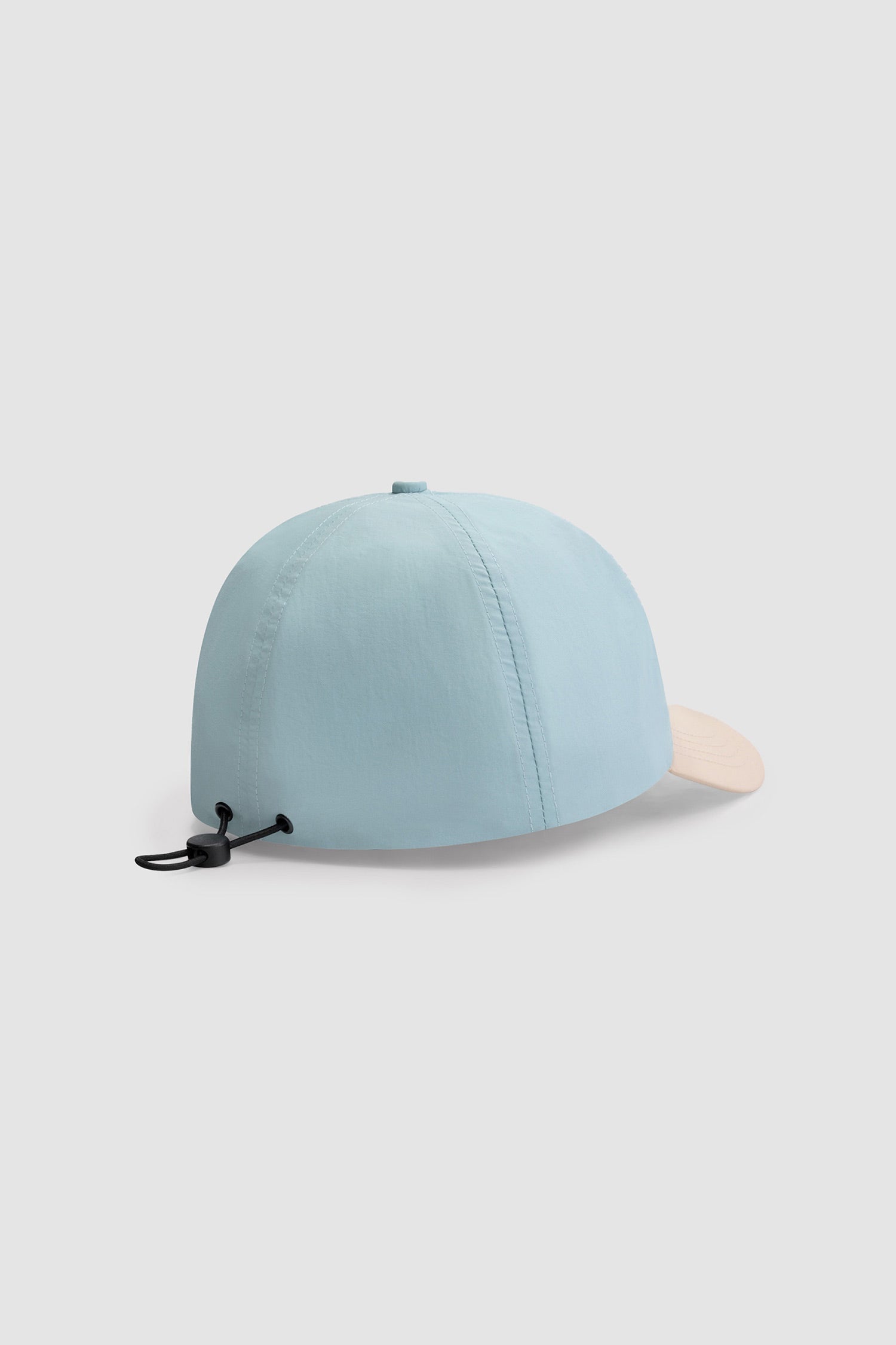 Casquette à cordon de canne - Bleu clair/crème