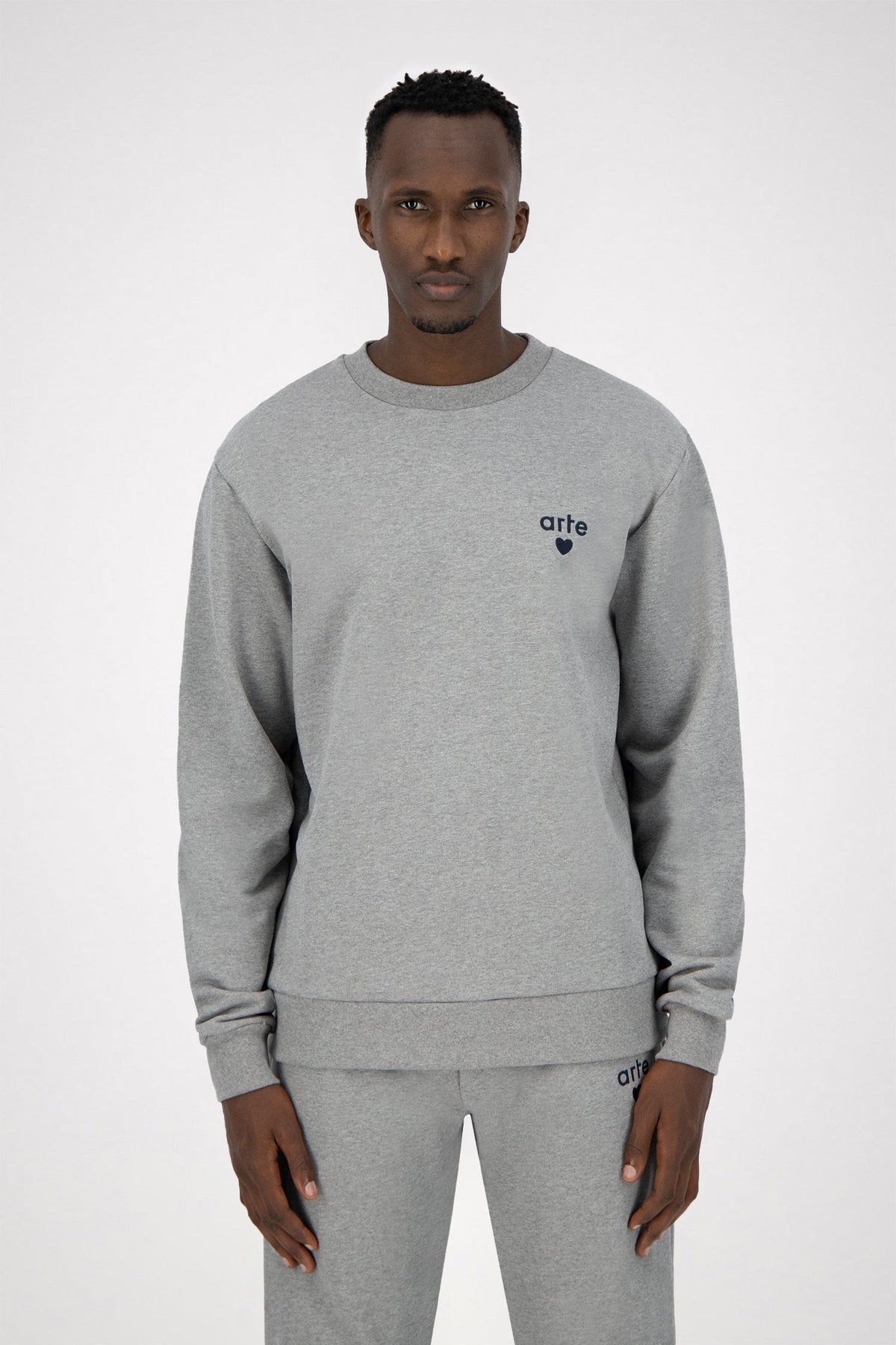 Colson Heart Sweater - Gris